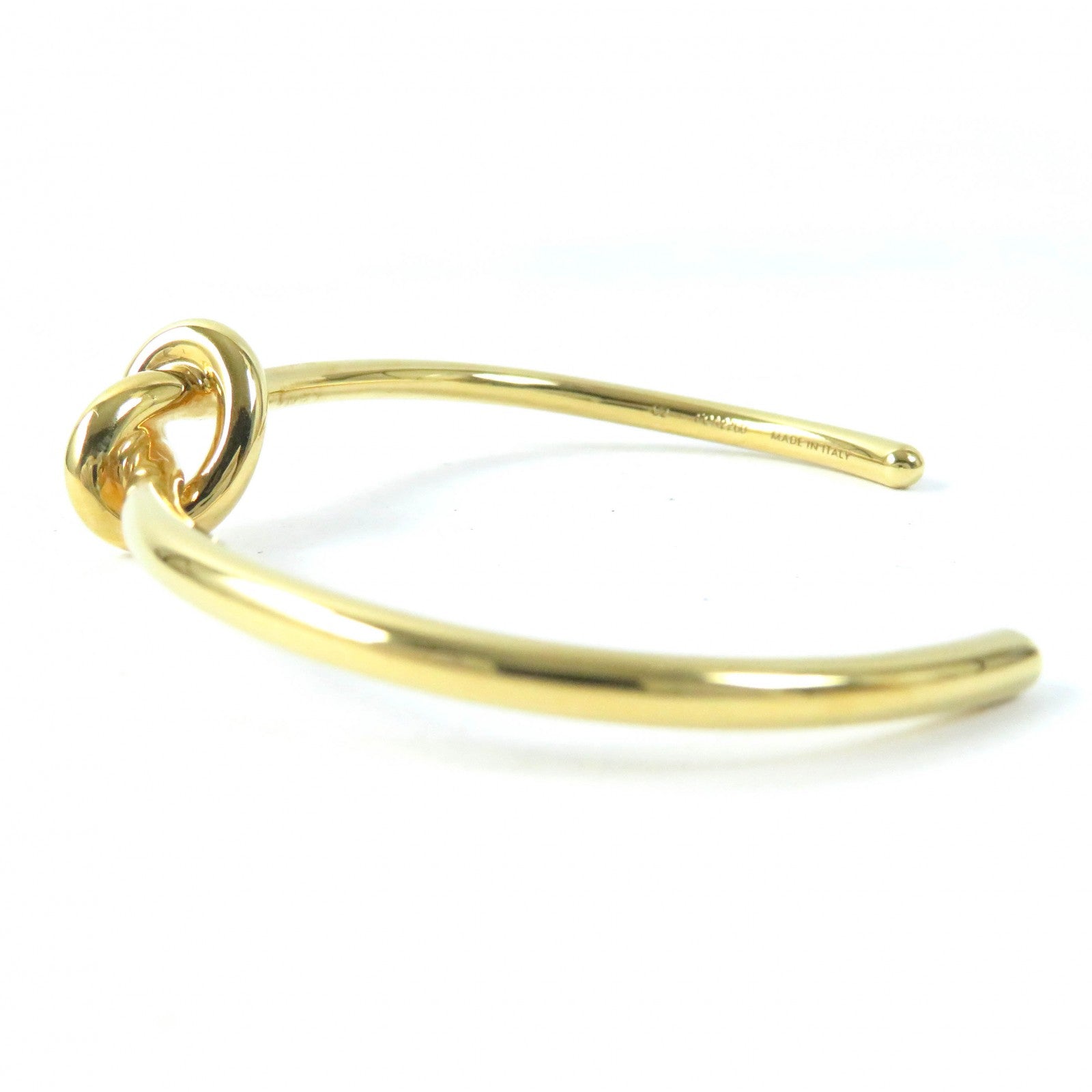 Celine Knot Extra-Thin Bracelet Gold