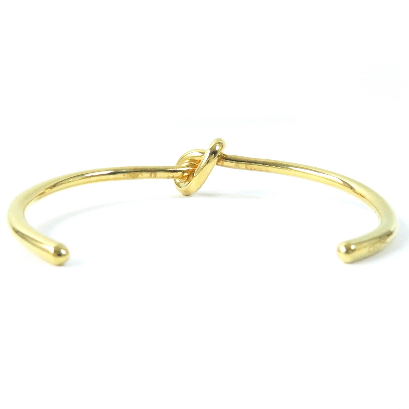 Celine Knot Extra-Thin Bracelet Gold