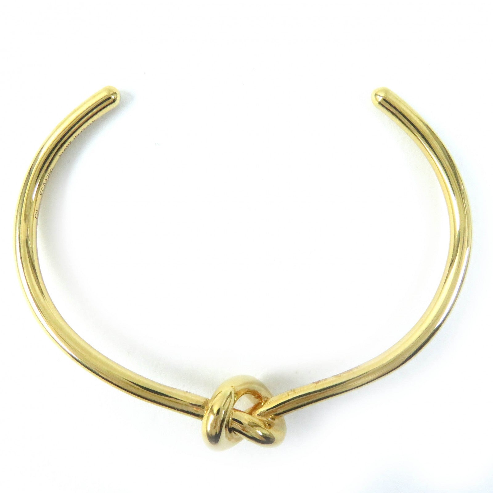 Celine Knot Extra-Thin Bracelet Gold