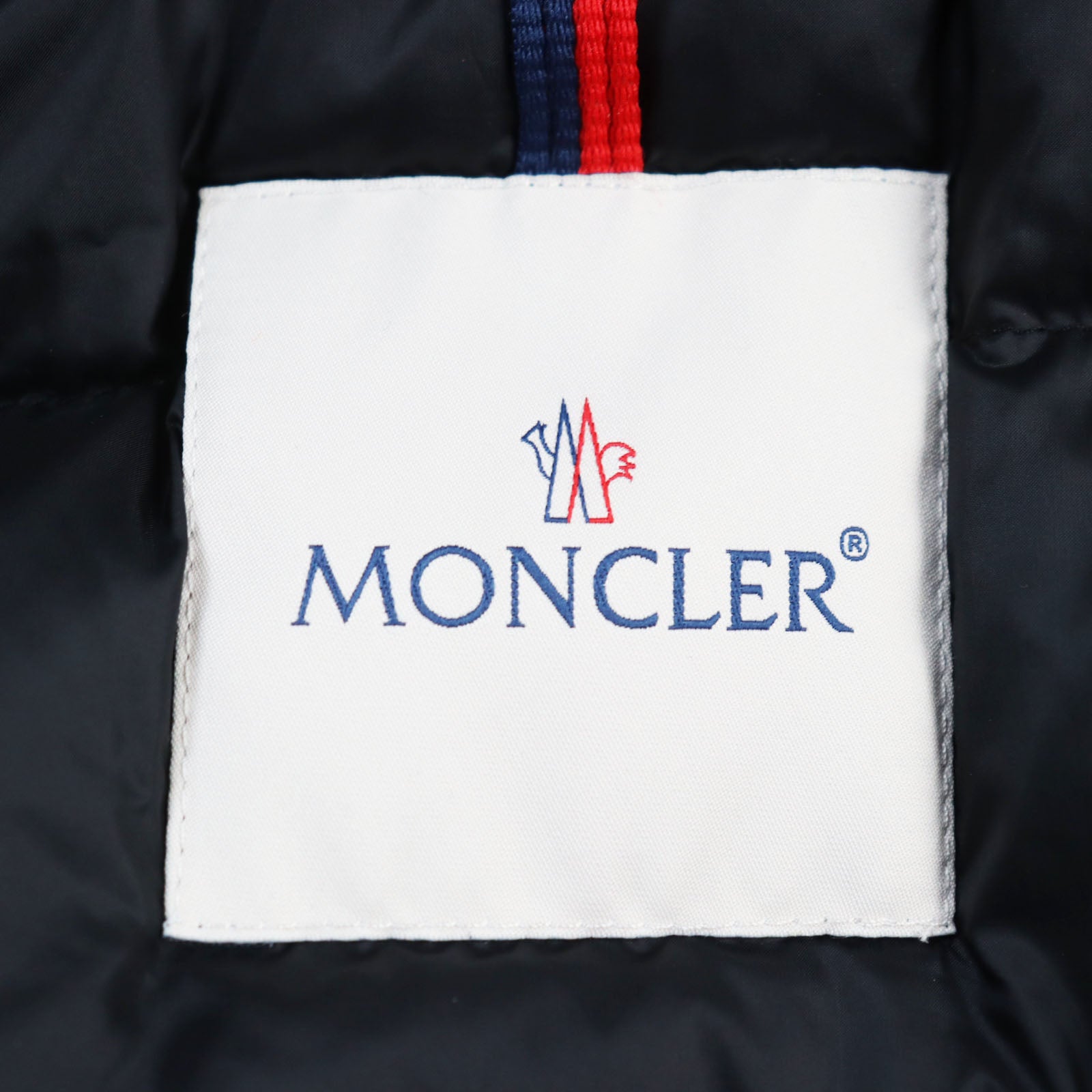 Moncler Nylon Hooded Jacket Black