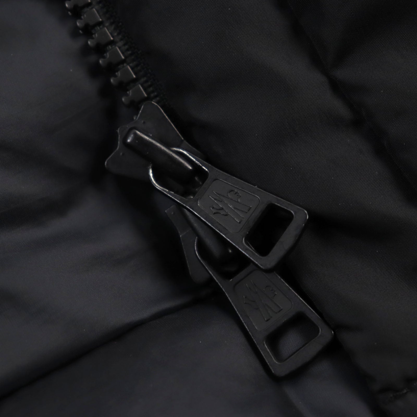 Moncler Nylon Hooded Jacket Black