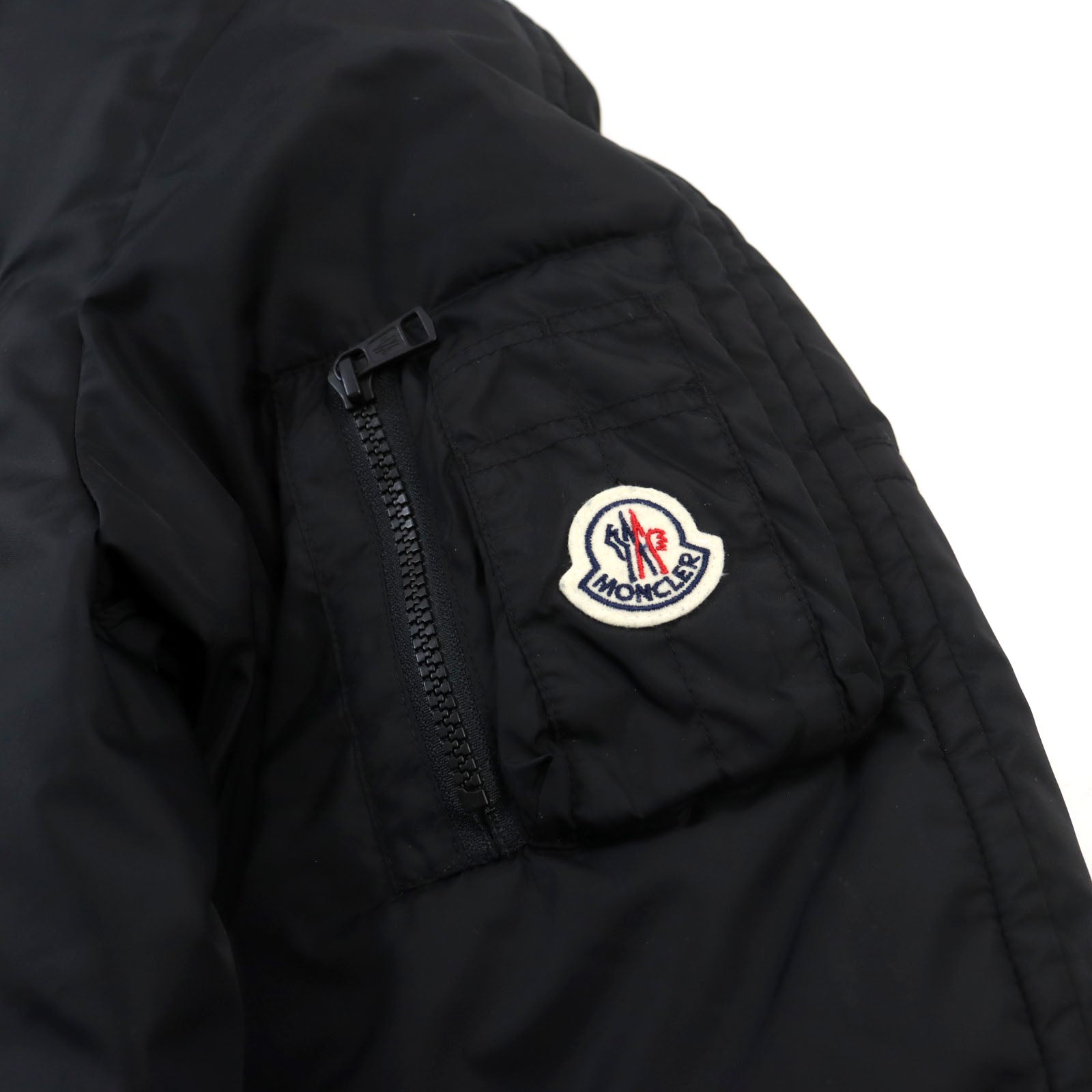 Moncler Nylon Hooded Jacket Black