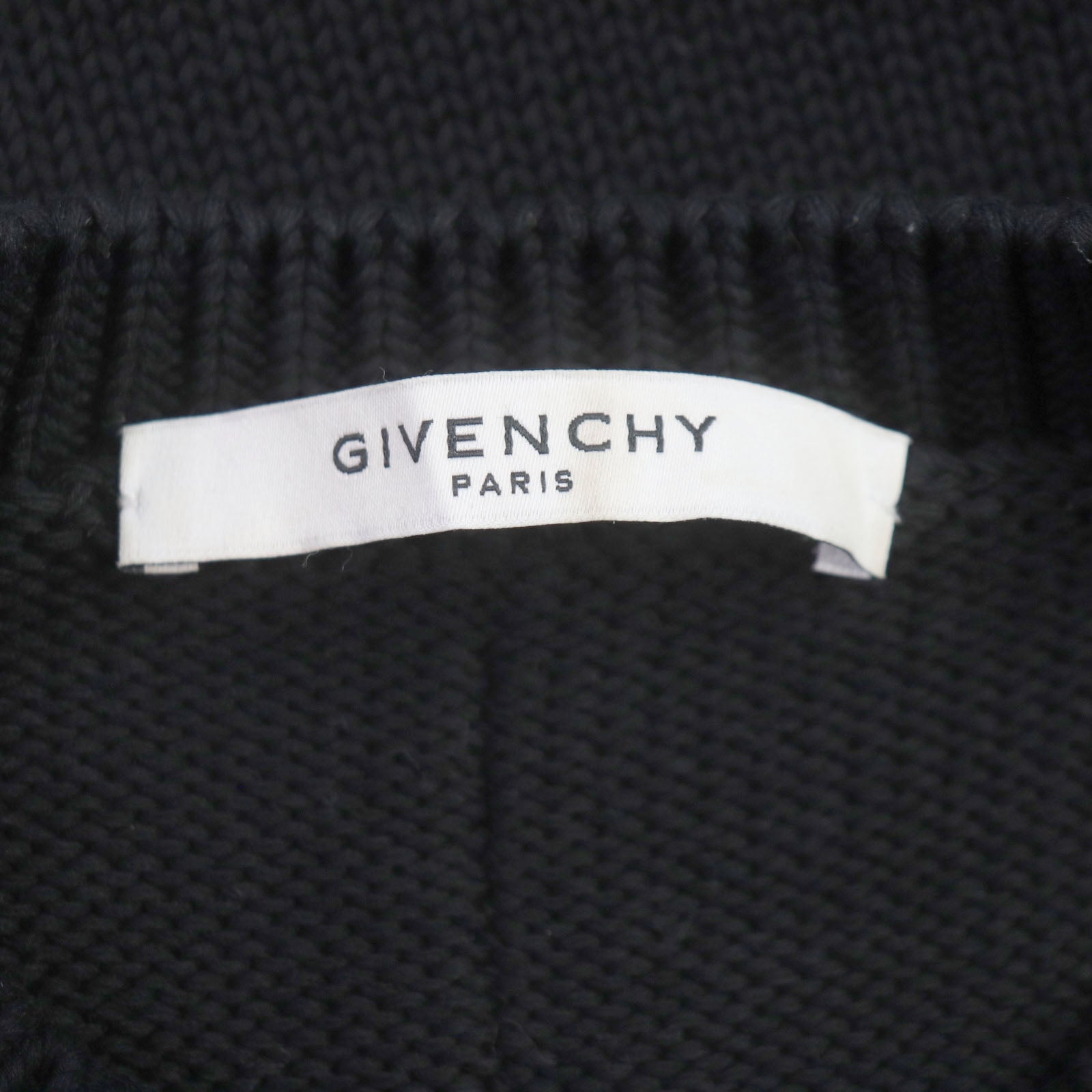 Givenchy LOVE Oversized Crewneck Knit Black S