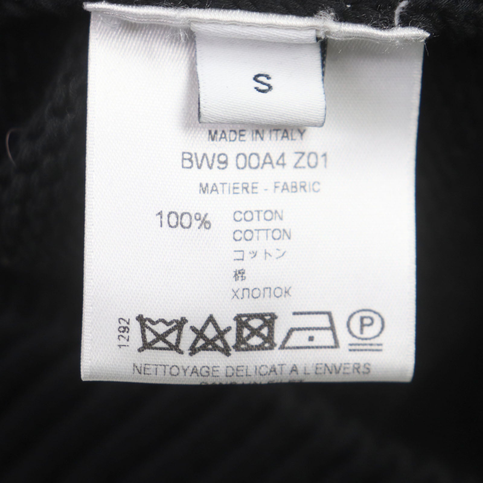 Givenchy LOVE Oversized Crewneck Knit Black S