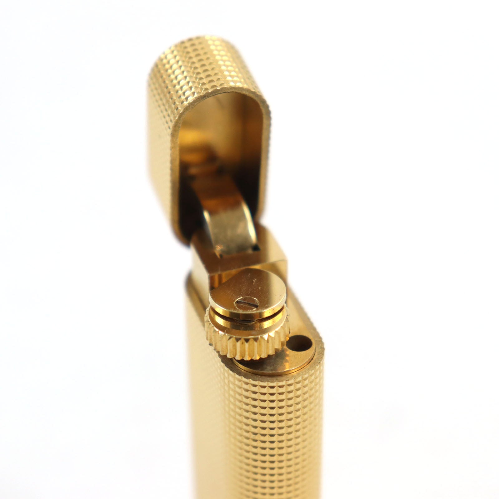 Cartier Diamond Pattern Oval Roller Lighter