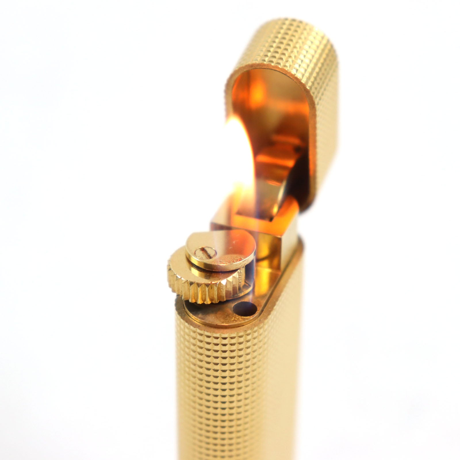 Cartier Diamond Pattern Oval Roller Lighter