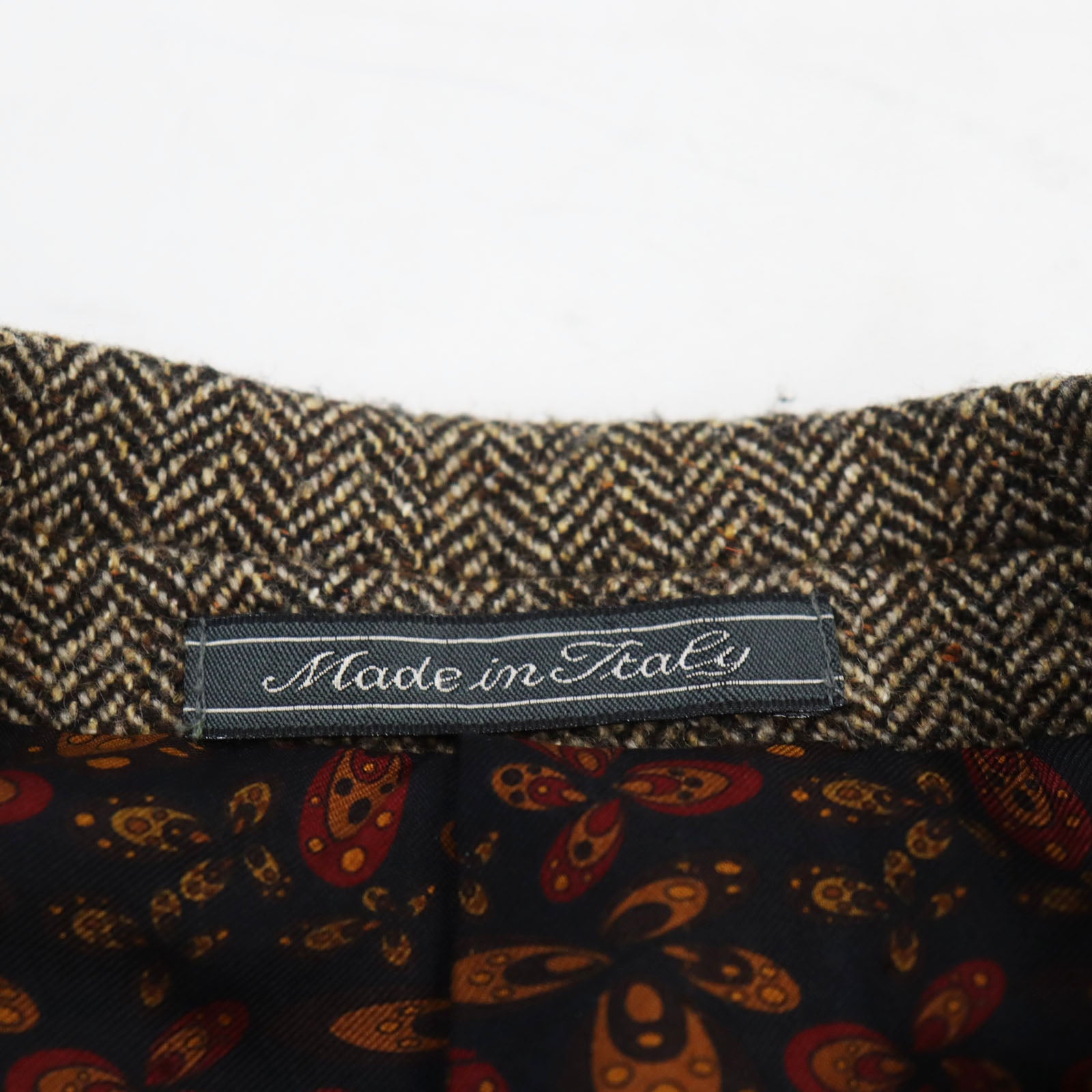 Salvatore Ferragamo Wool Silk Cashmere Tweed Jacket