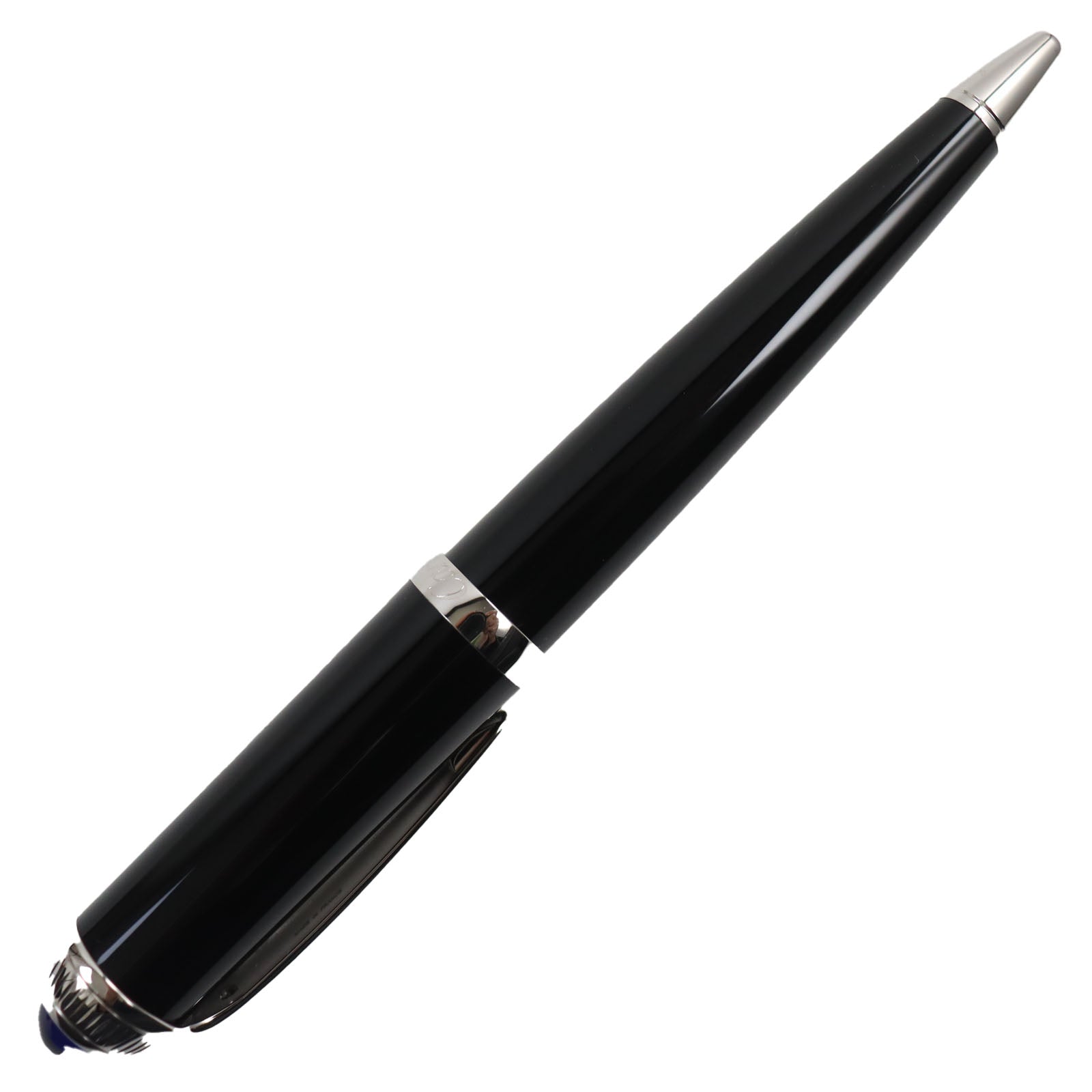 Cartier Roadster Ballpoint Pen Black Silver