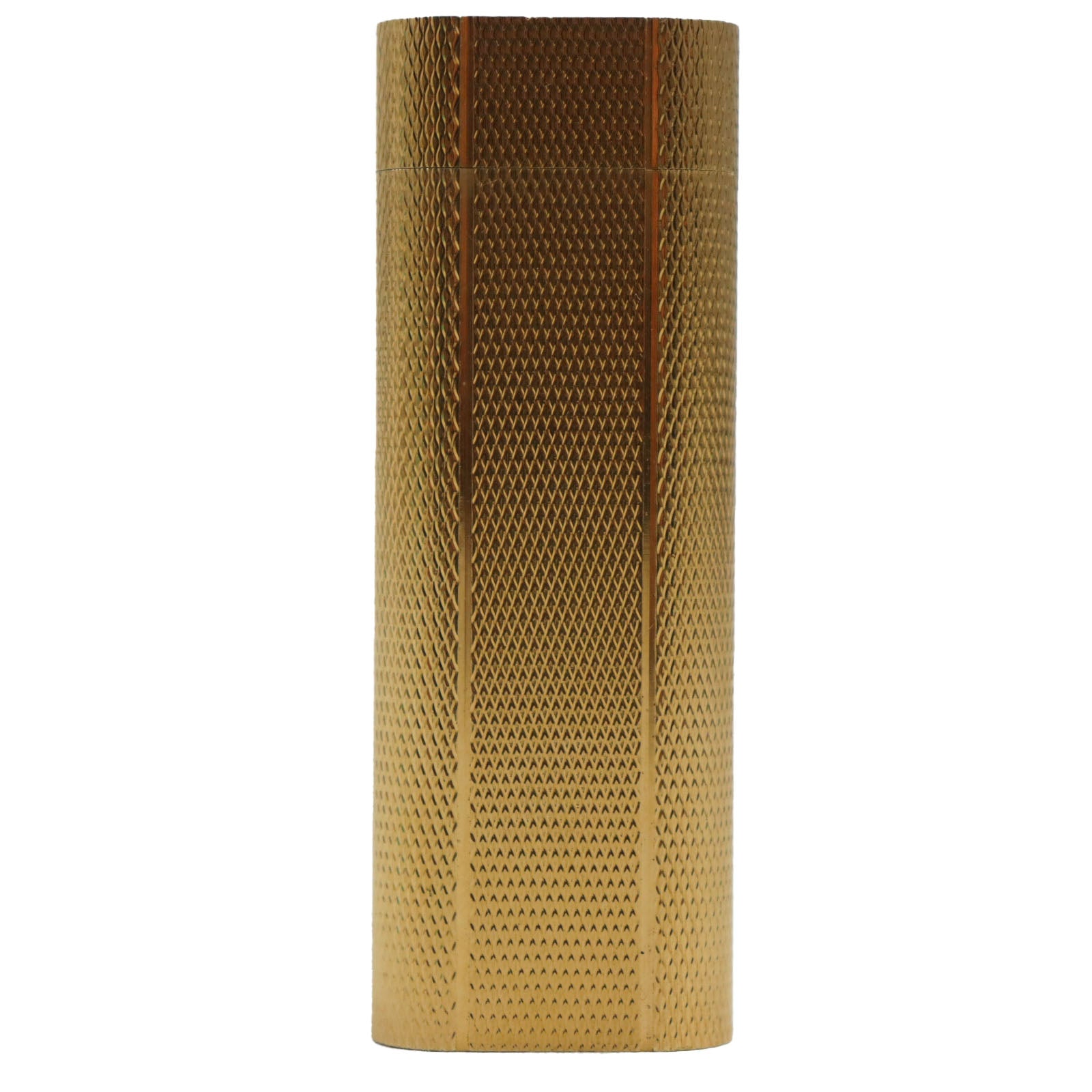 Cartier Oval Pattern Gas Lighter Gold