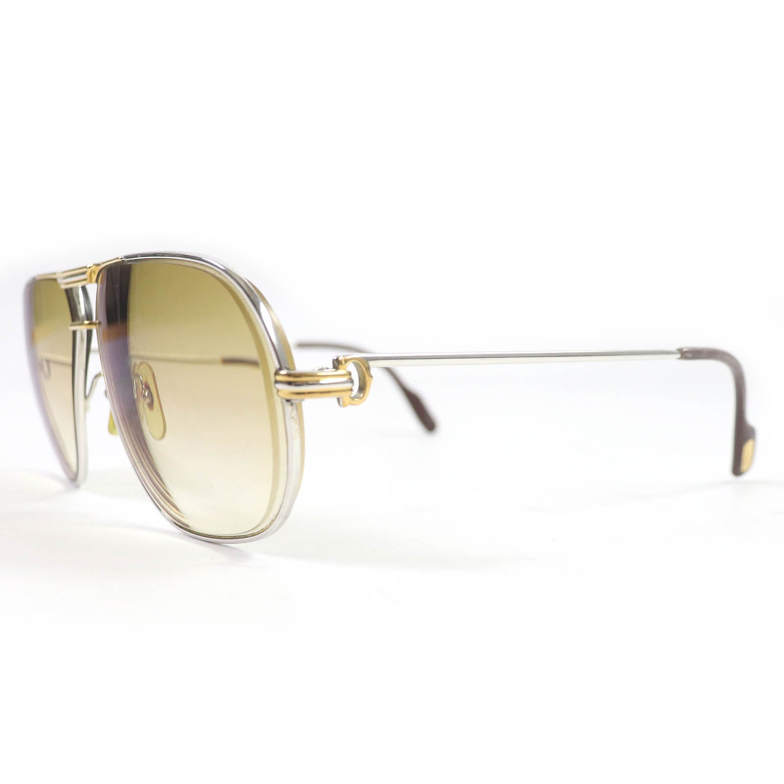 Cartier Trinity Sunglasses Silver Gold