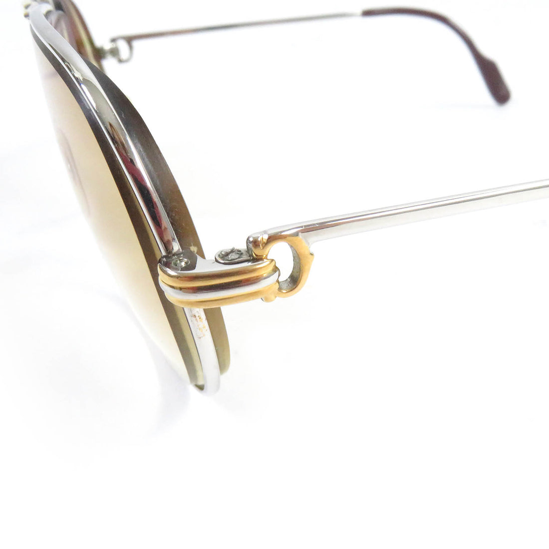 Cartier Trinity Sunglasses Silver Gold