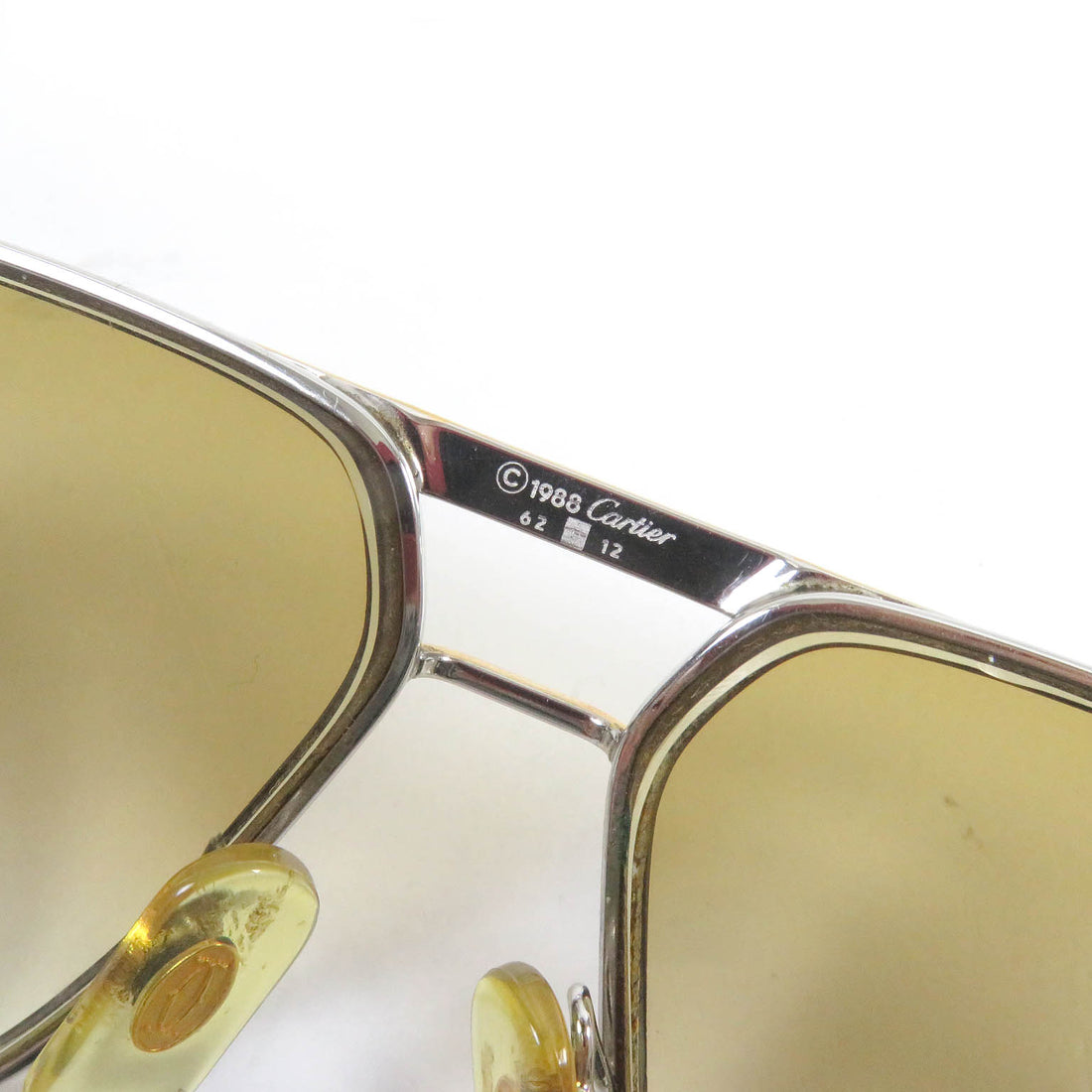 Cartier Trinity Sunglasses Silver Gold