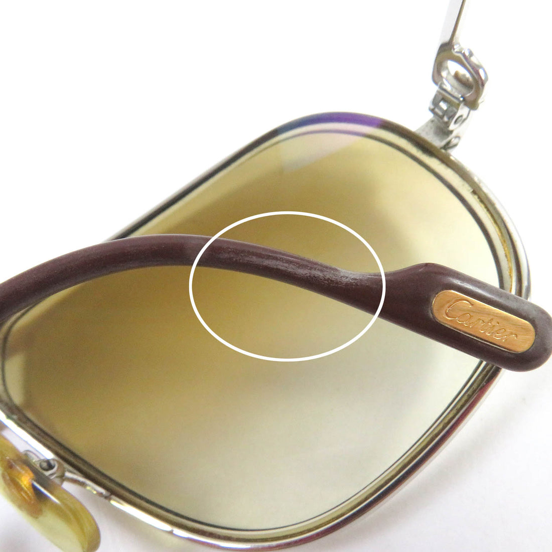 Cartier Trinity Sunglasses Silver Gold