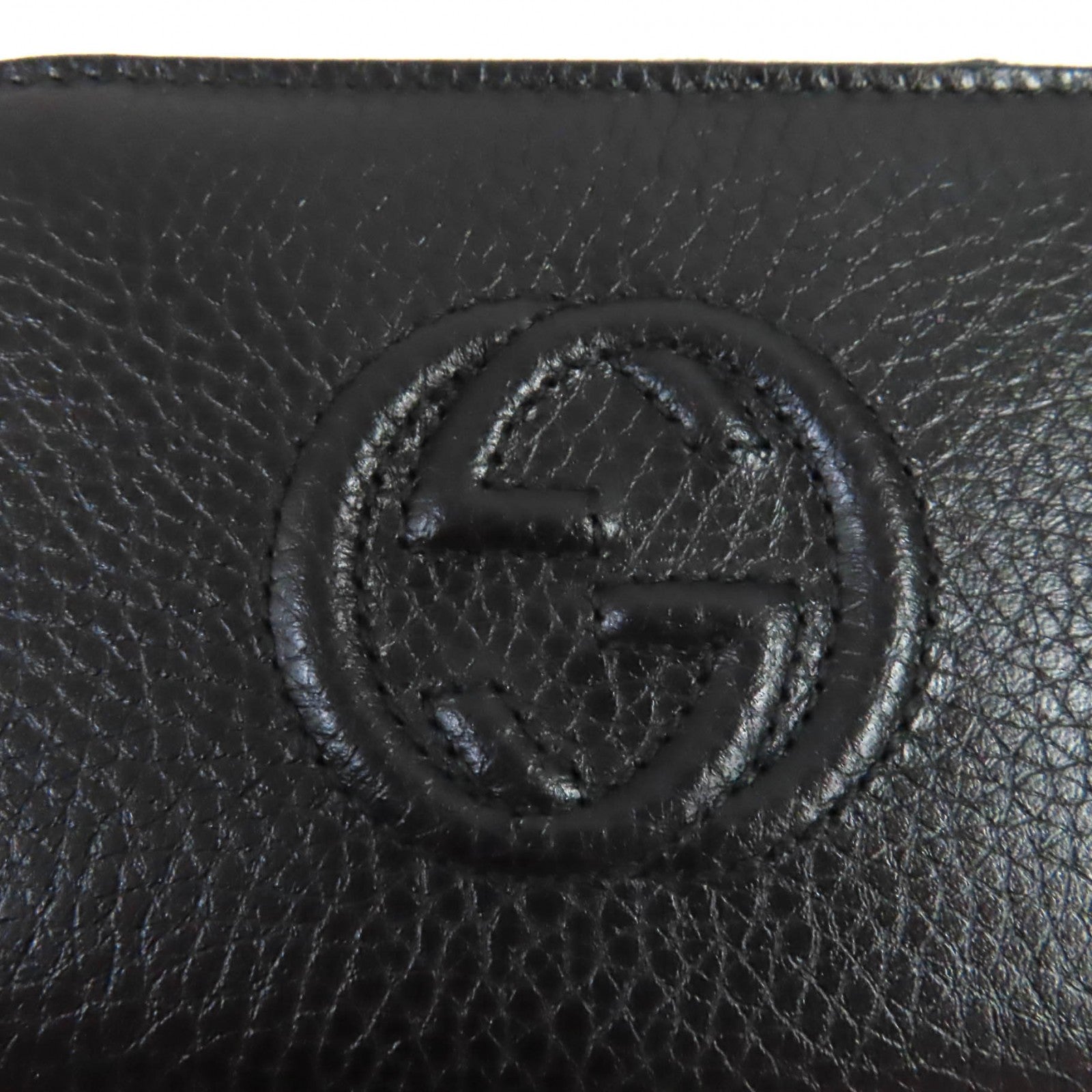 Gucci Soho Leather Coin Case with Tassel