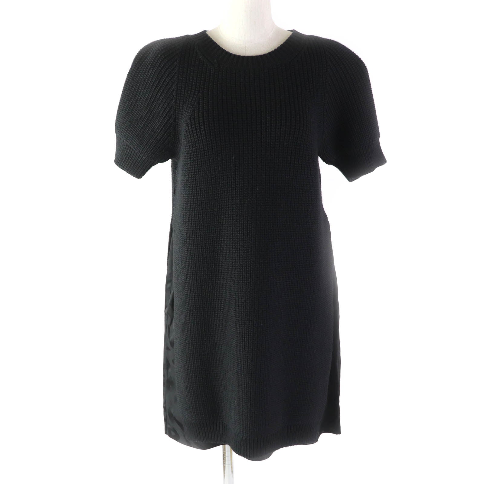 Louis Vuitton Graffiti Knit Dress Black S