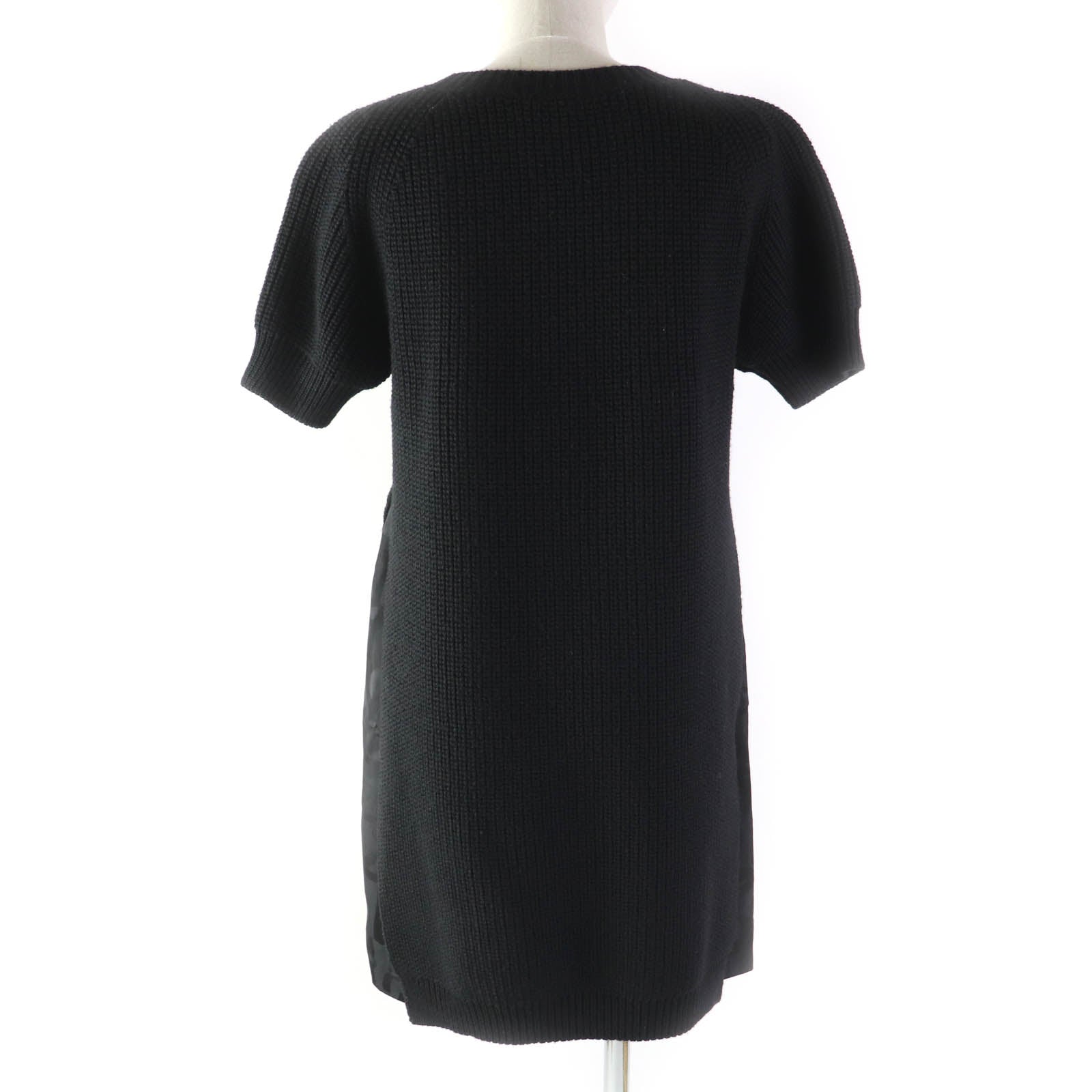 Louis Vuitton Graffiti Knit Dress Black S