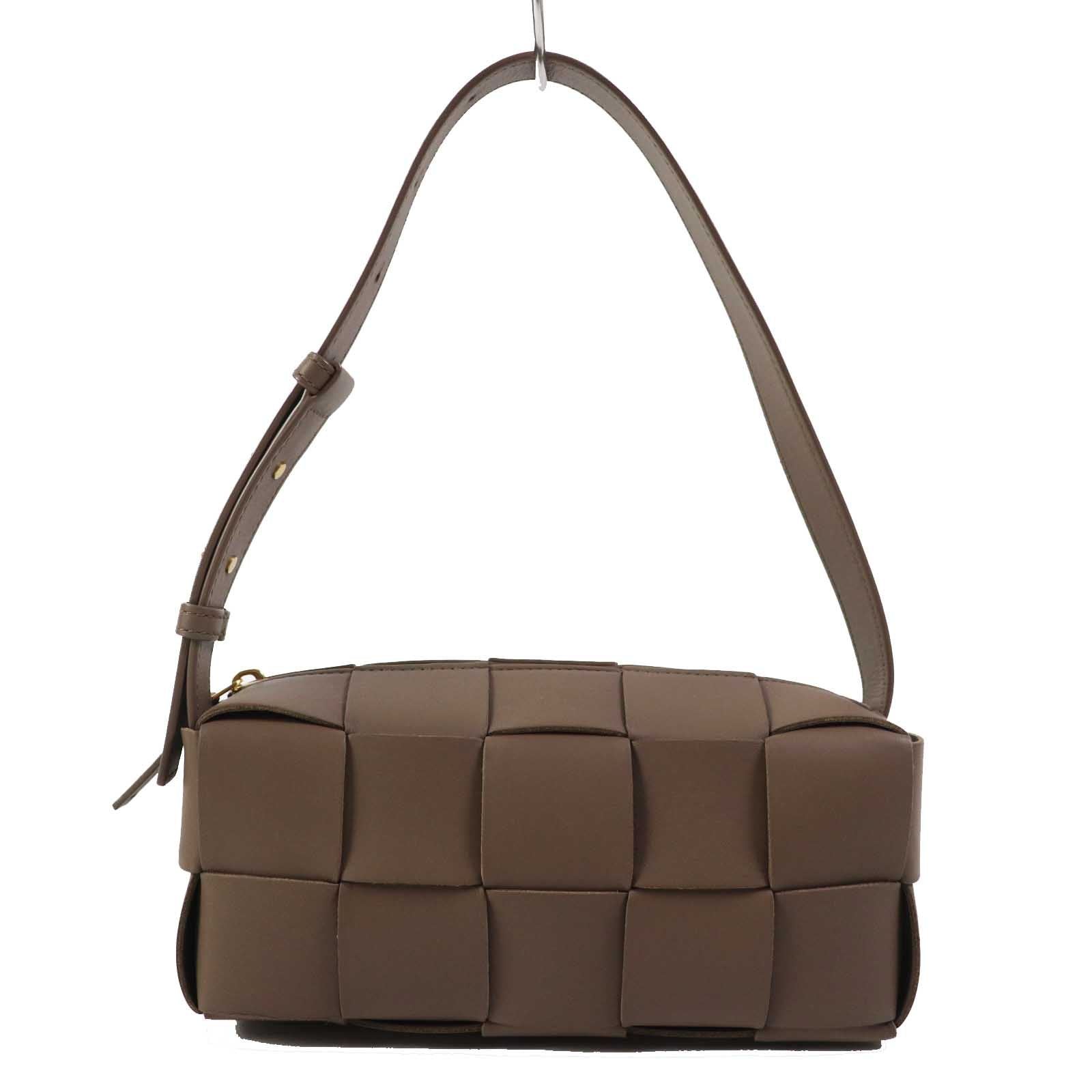 Bottega Veneta Small Brick Cassette Leather Shoulder Bag