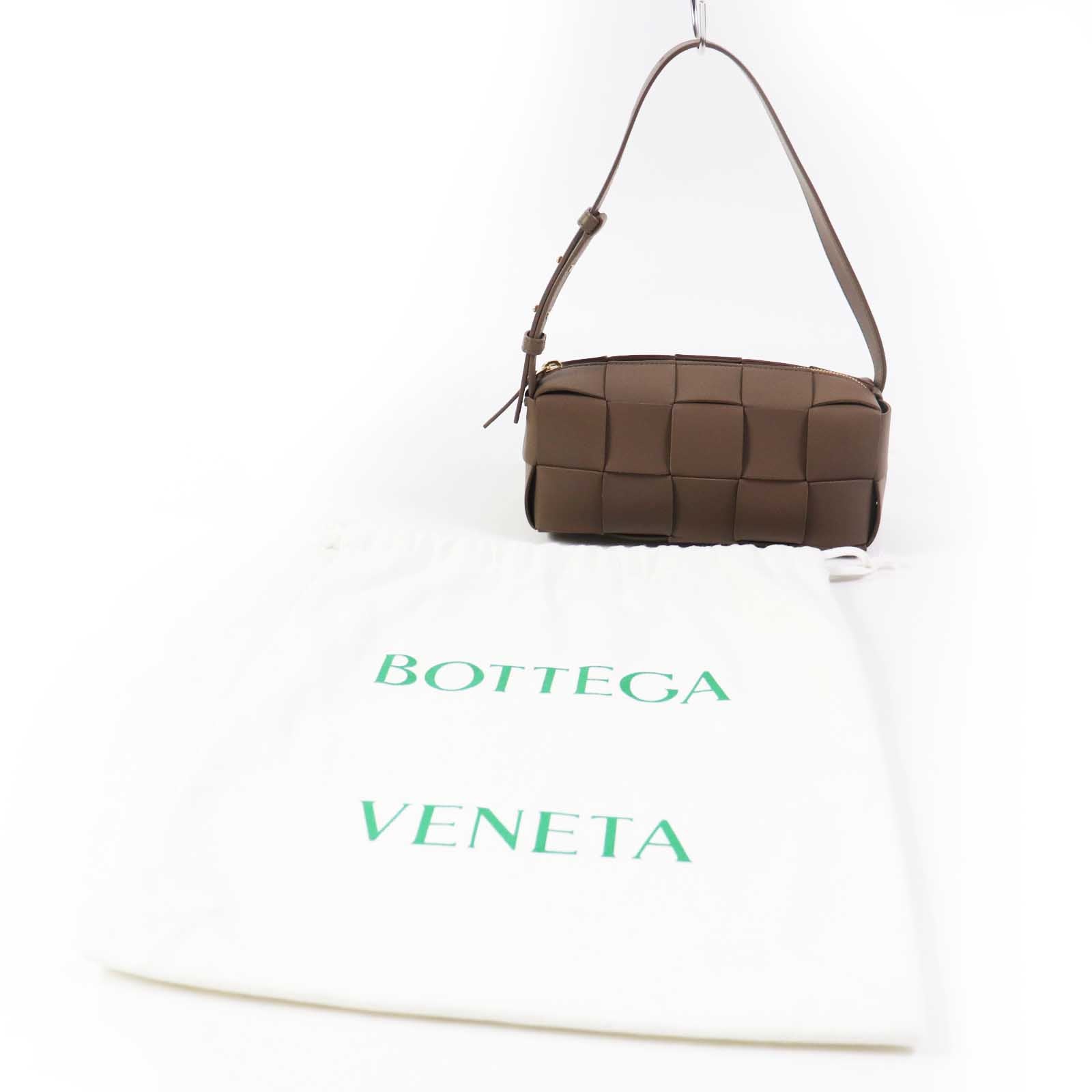 Bottega Veneta Small Brick Cassette Leather Shoulder Bag