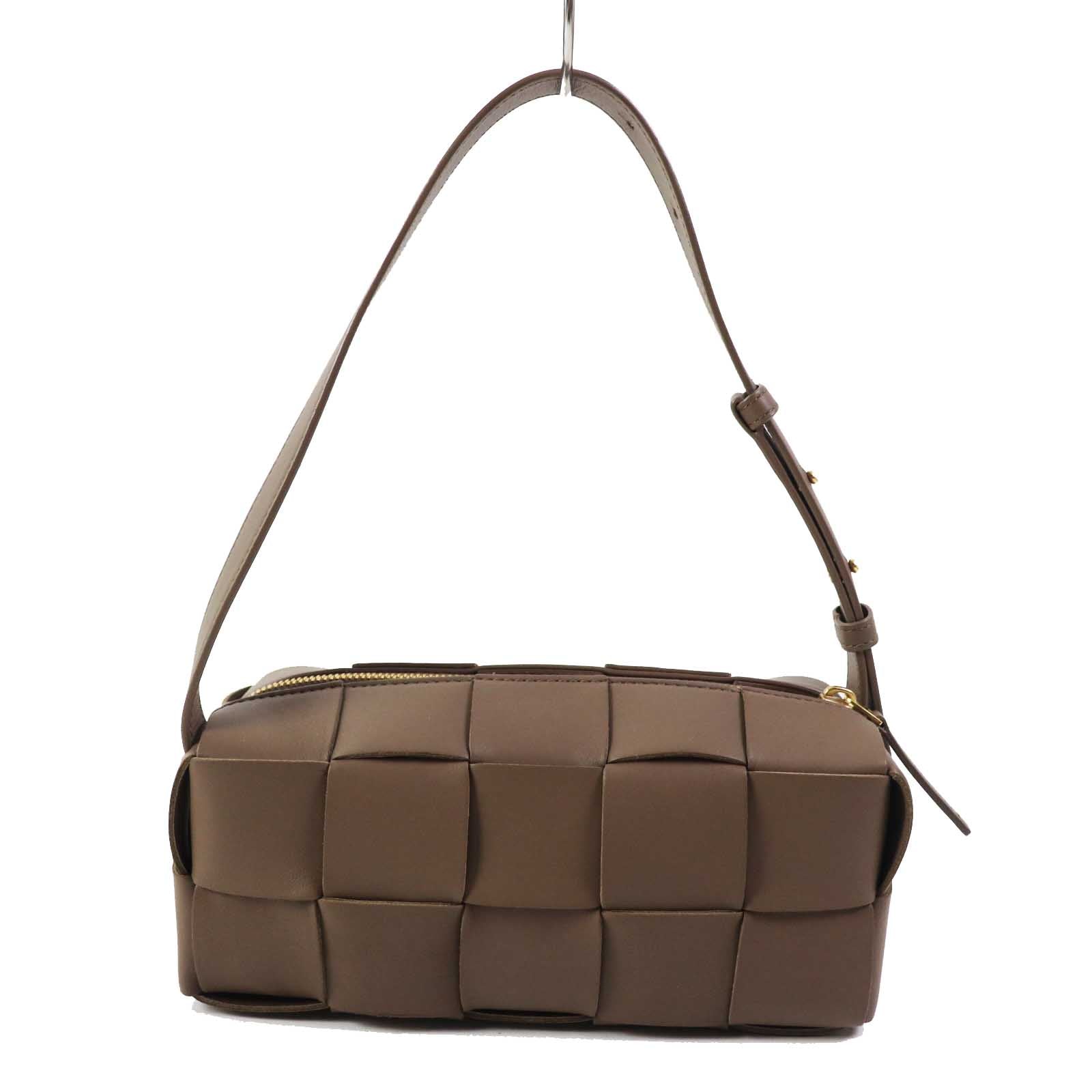 Bottega Veneta Small Brick Cassette Leather Shoulder Bag