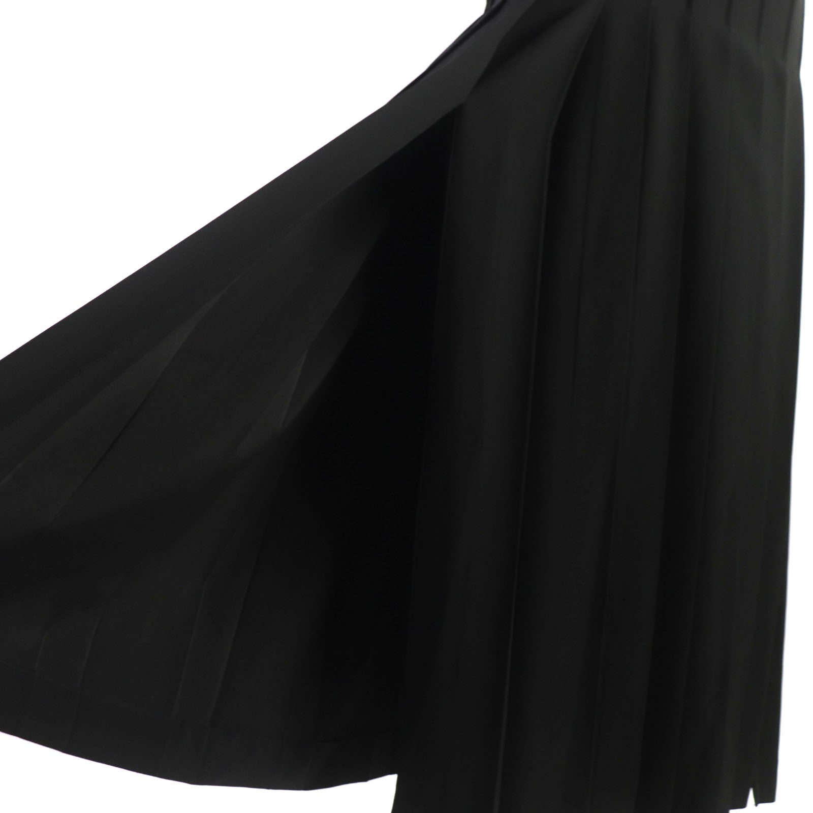 Chloe Sleeveless Pleated Camisole Dress Black 34