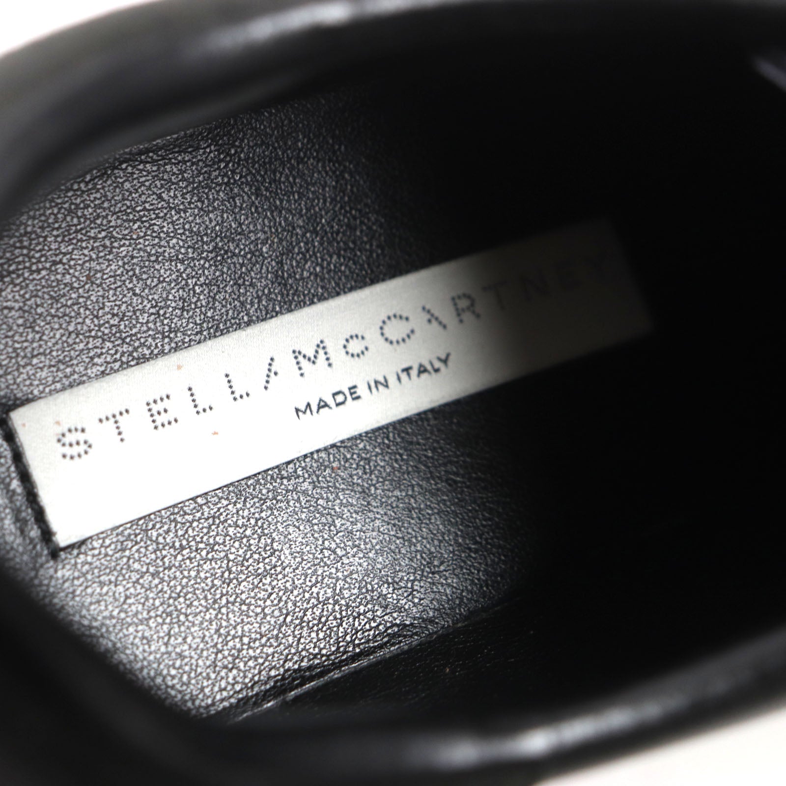 Stella McCartney SNEAK ELYSE Leather Shoes Black 37