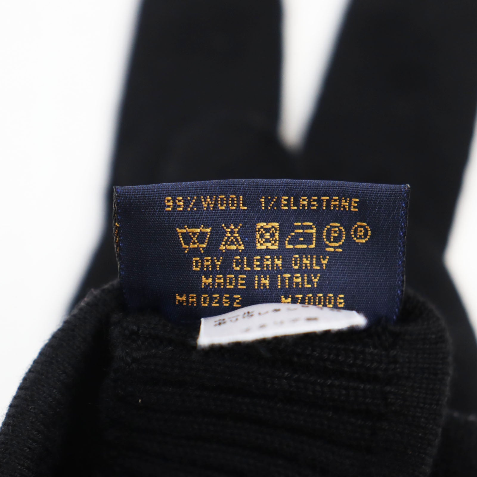 Louis Vuitton Damier Wool LV Logo Gloves