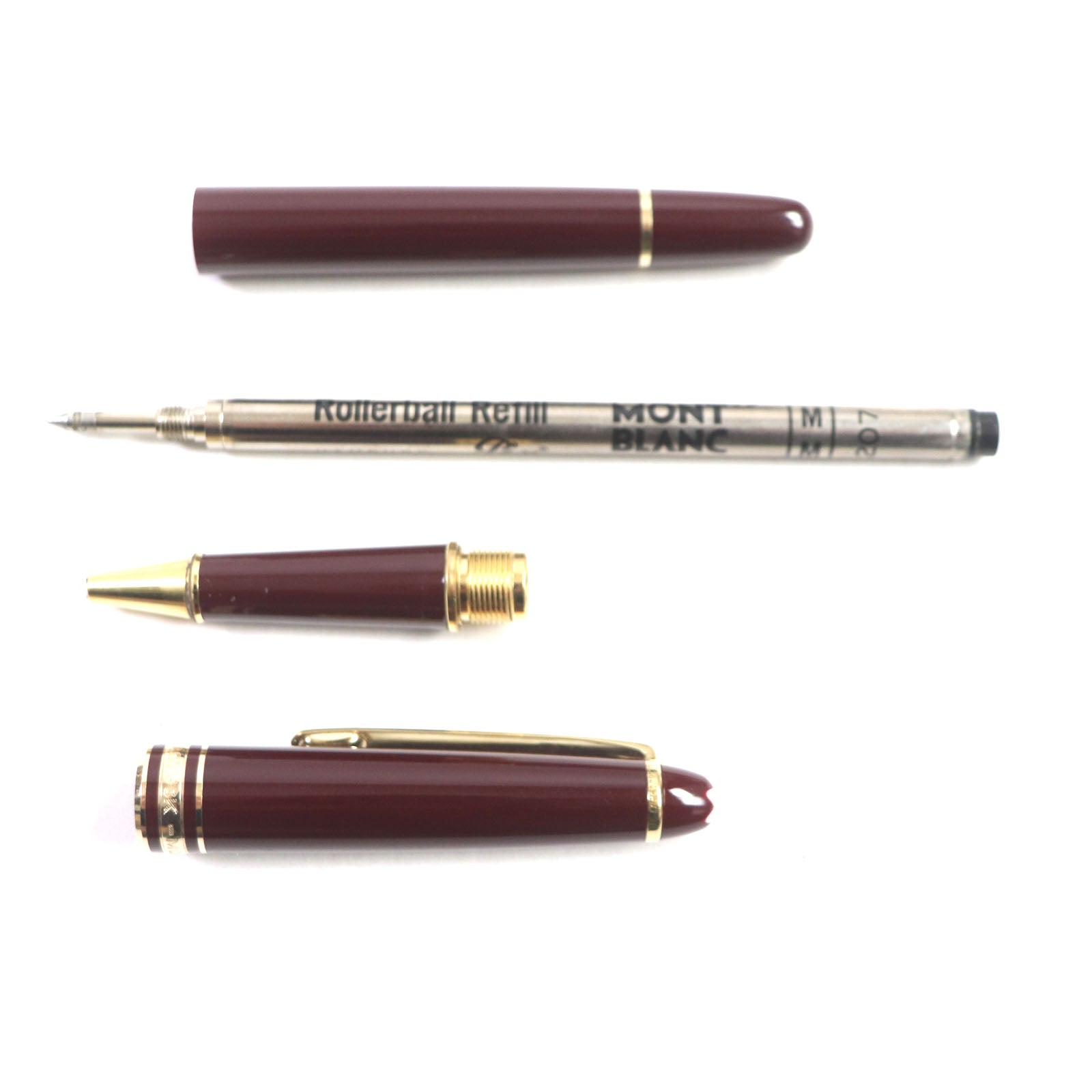 Montblanc Meisterstuck Ballpoint Pen Bordeaux