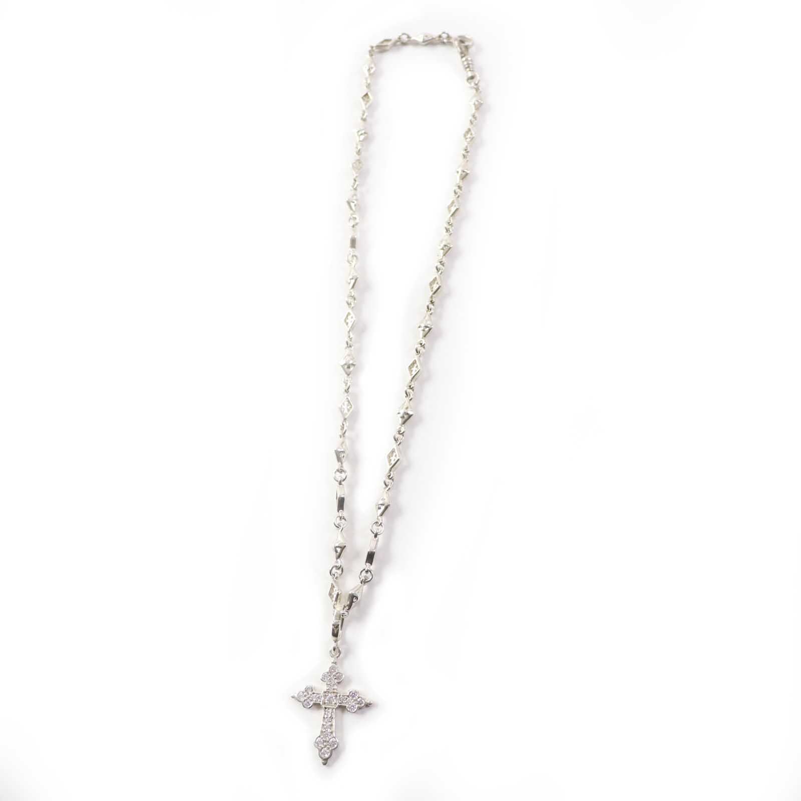 Loree Rodkin Gothic Cross Necklace AG925 Silver