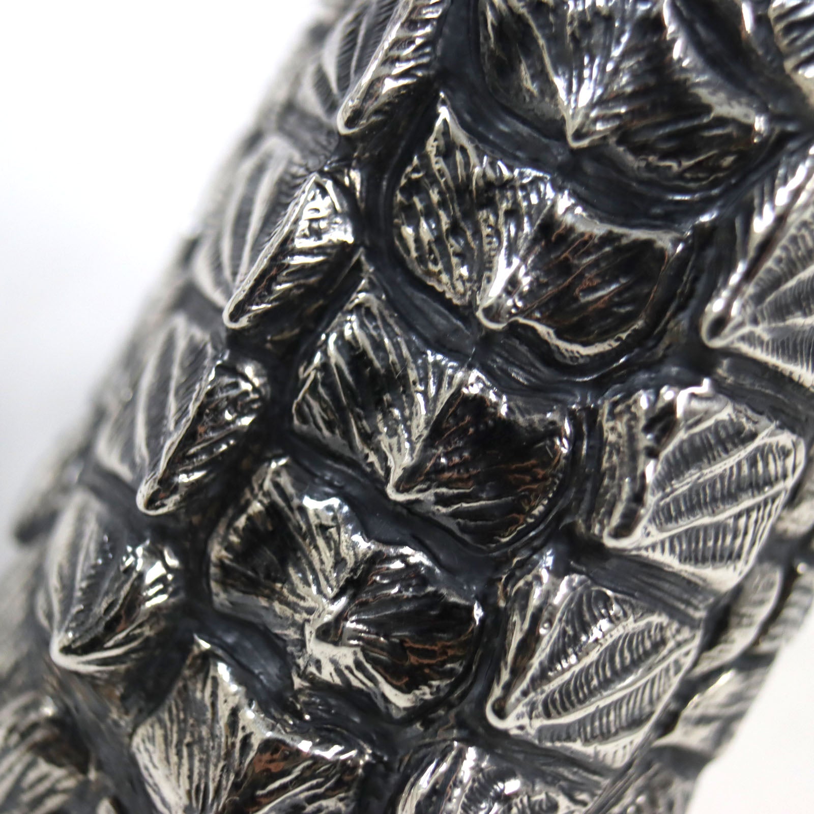 SV925 Silver Alligator Snapper Ring