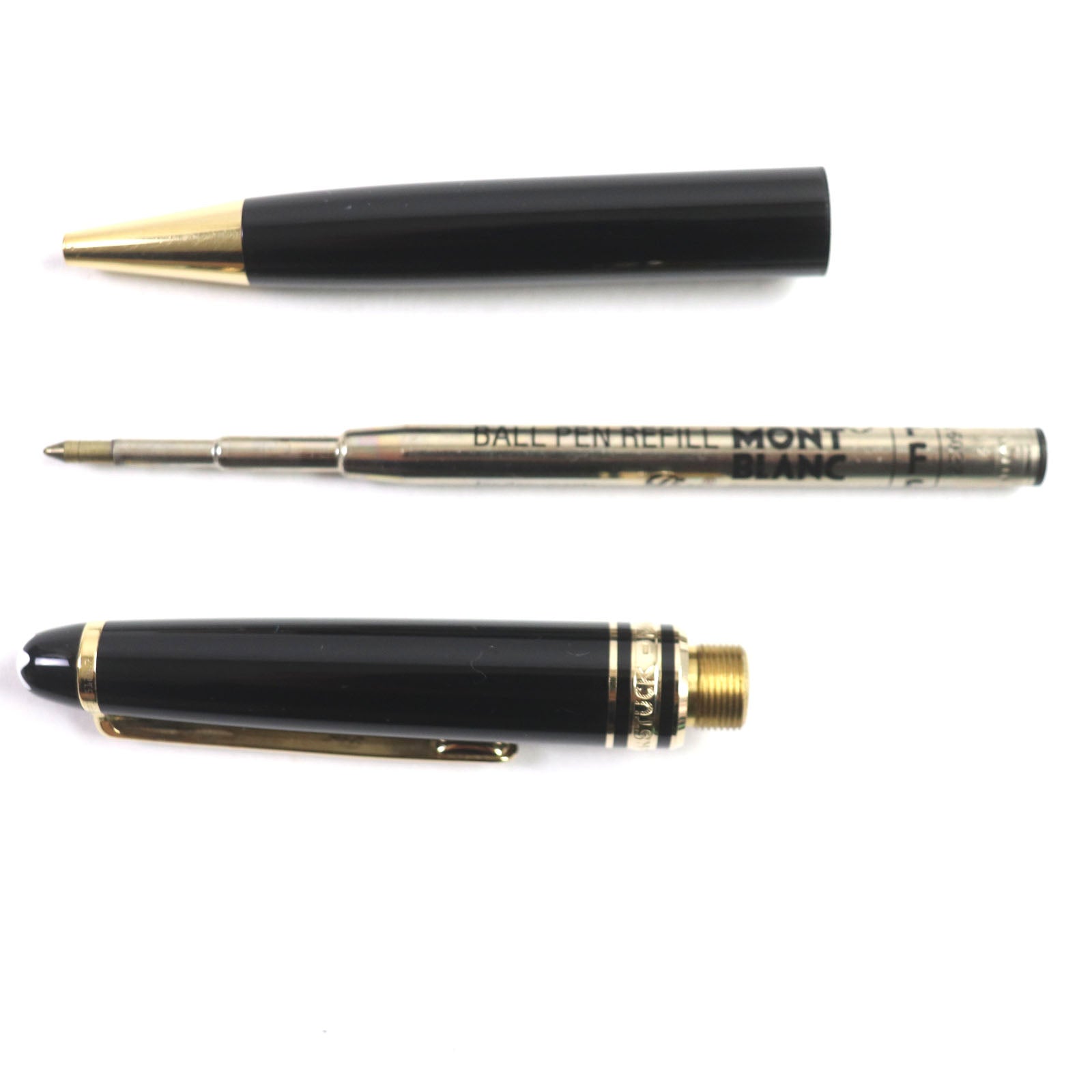 Montblanc Meisterstuck Ballpoint Pen Black Gold