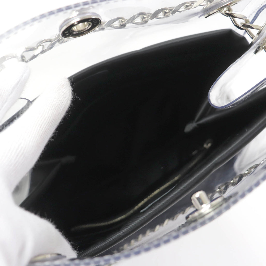 JUNYA WATANABE Clear Chain Shoulder Bag