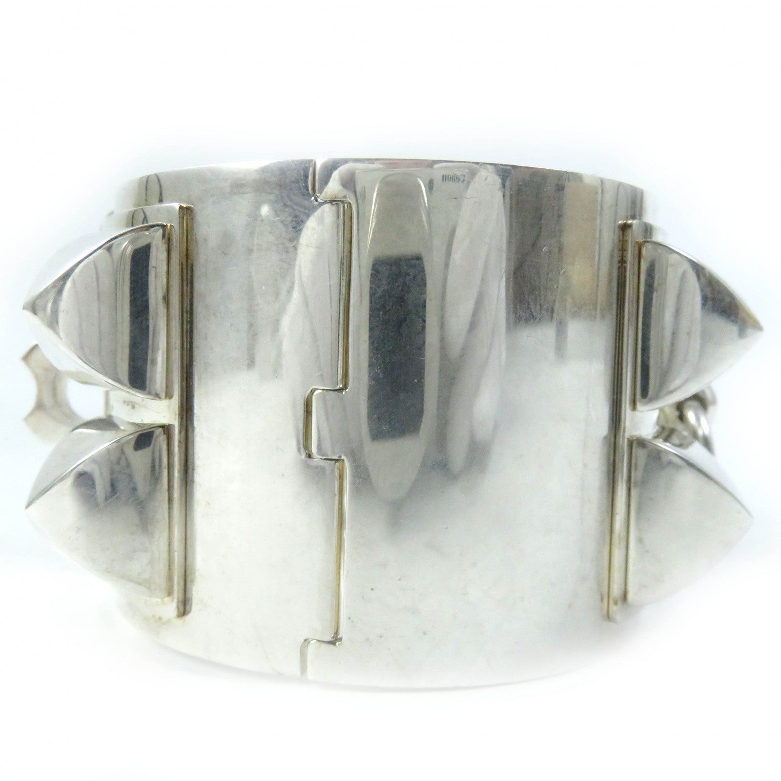 Hermes Medor Collier de Sian Silver Bracelet