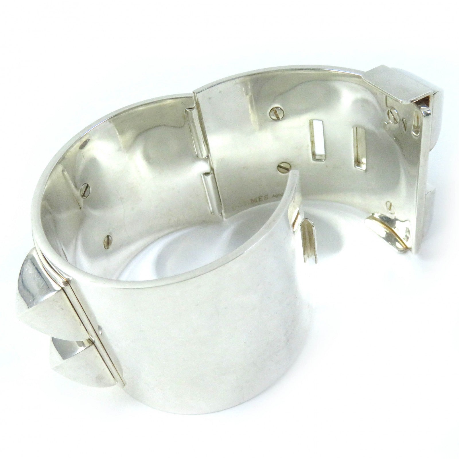 Hermes Medor Collier de Sian Silver Bracelet