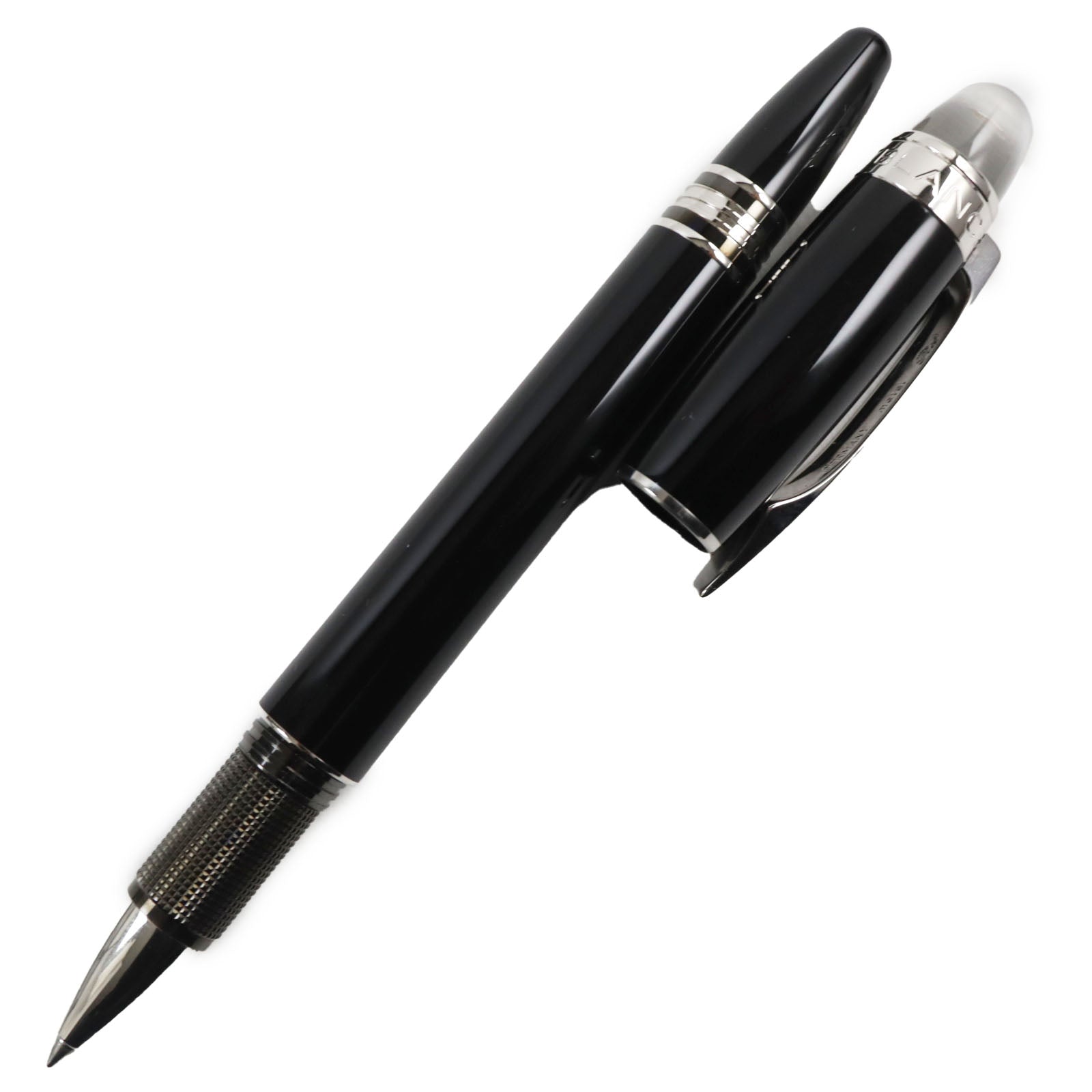 Montblanc Starwalker Ballpoint Pen Black Silver