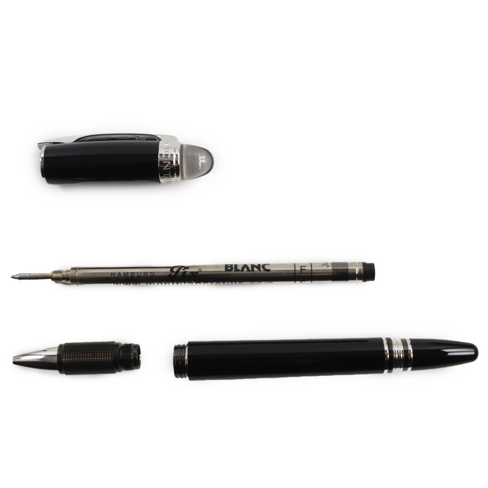 Montblanc Starwalker Ballpoint Pen Black Silver