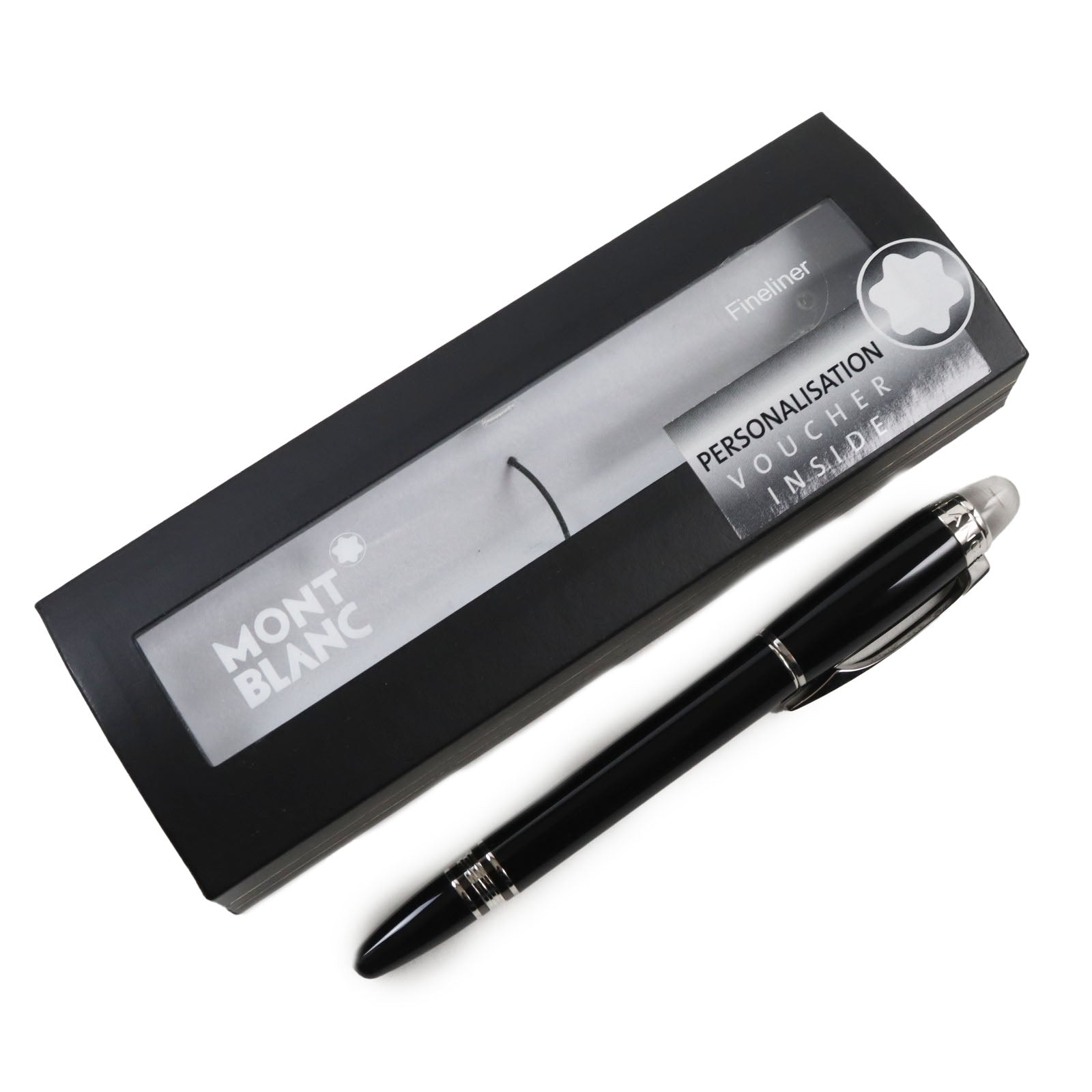 Montblanc Starwalker Ballpoint Pen Black Silver