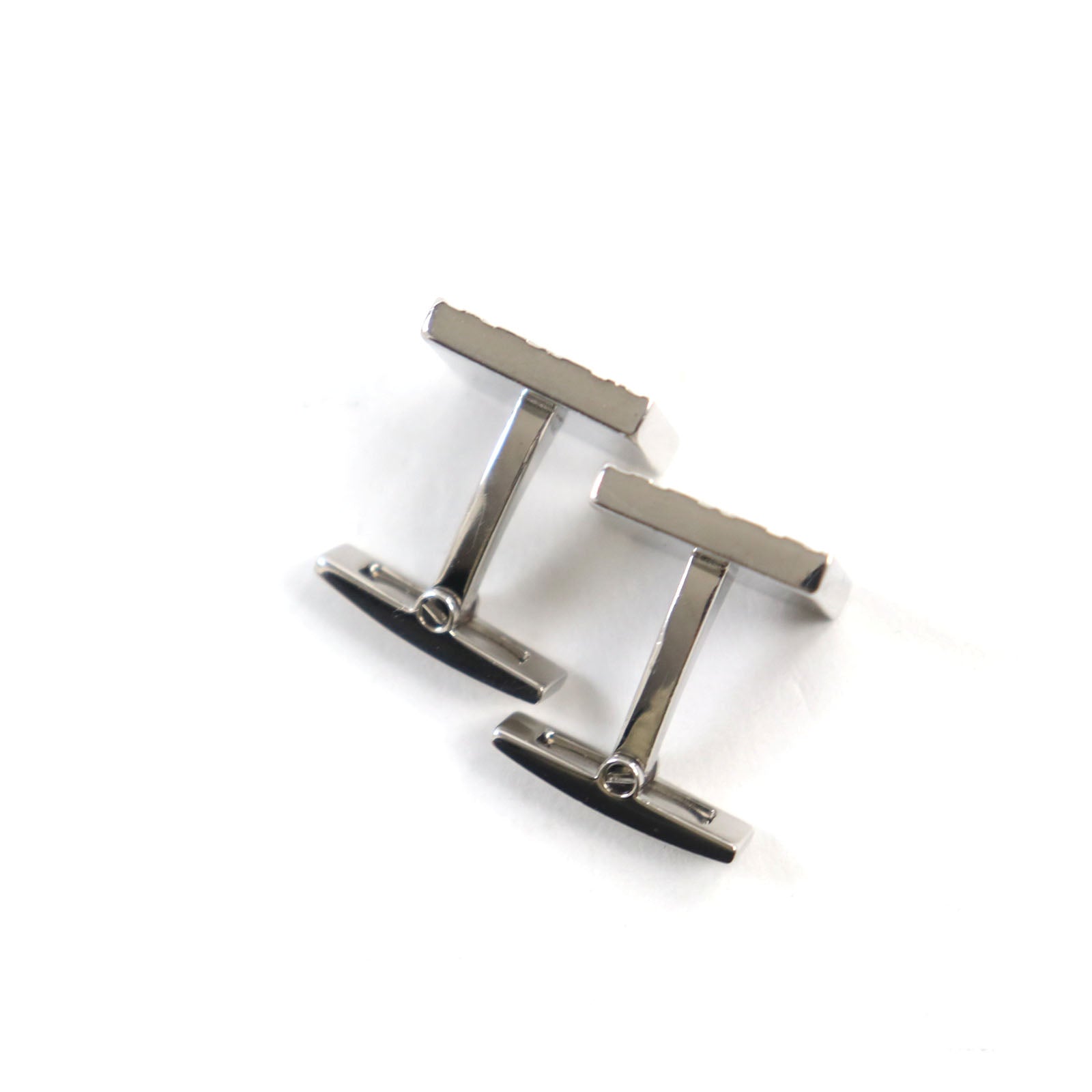 Cartier AG925 Logo Cufflinks Silver France