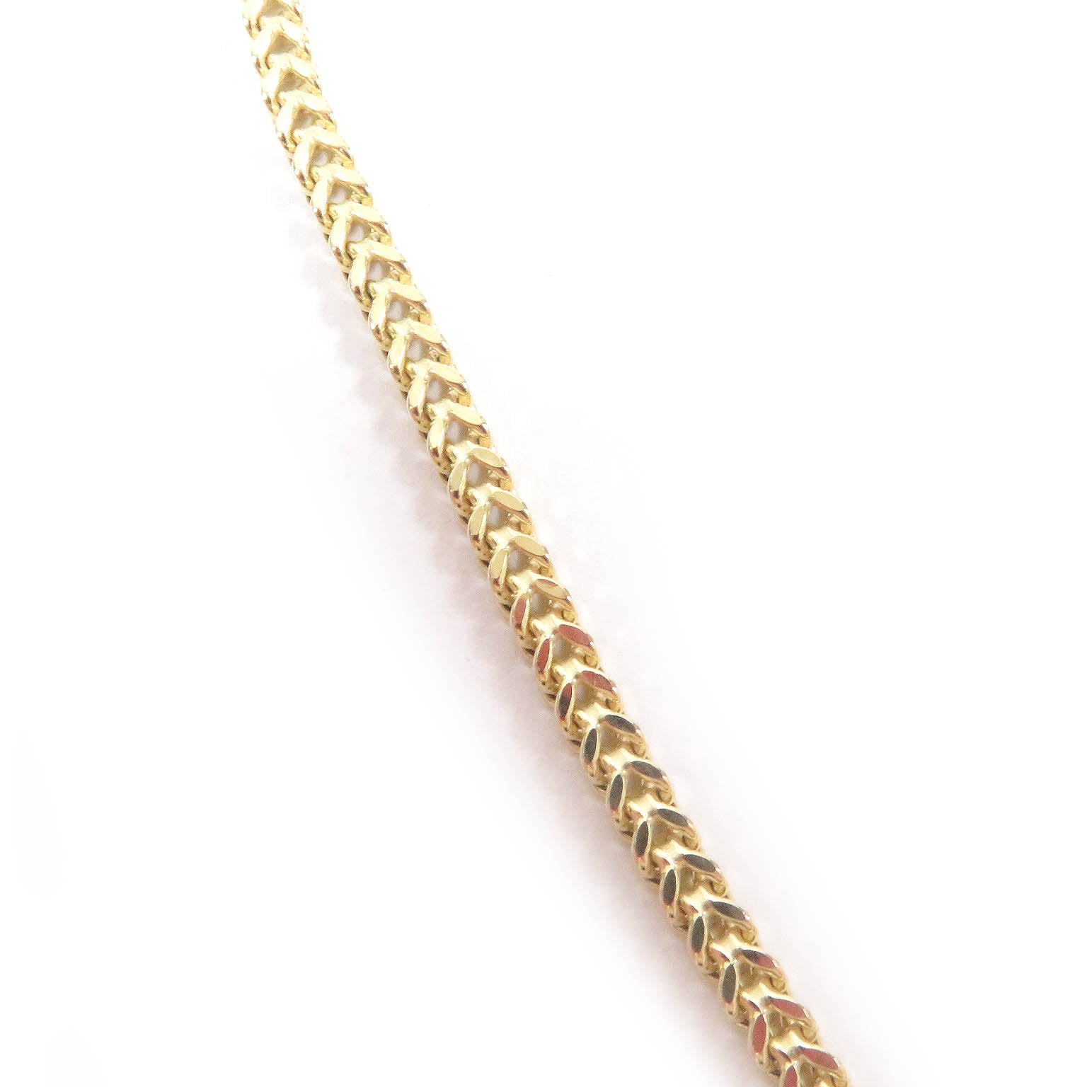 AVALANCHE K10 Gold Snake Chain Necklace