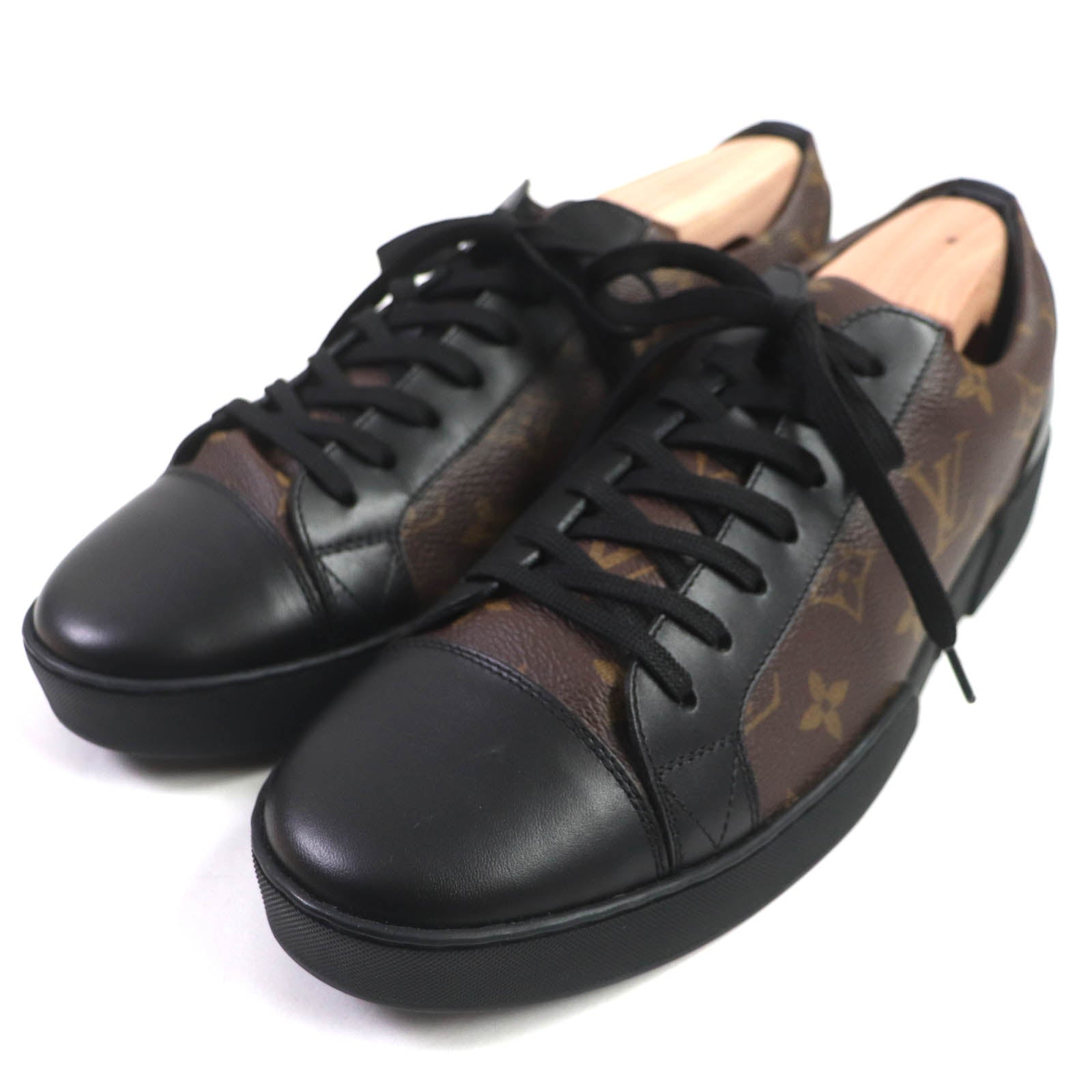 Louis Vuitton Monogram Leather Sneakers 6.5