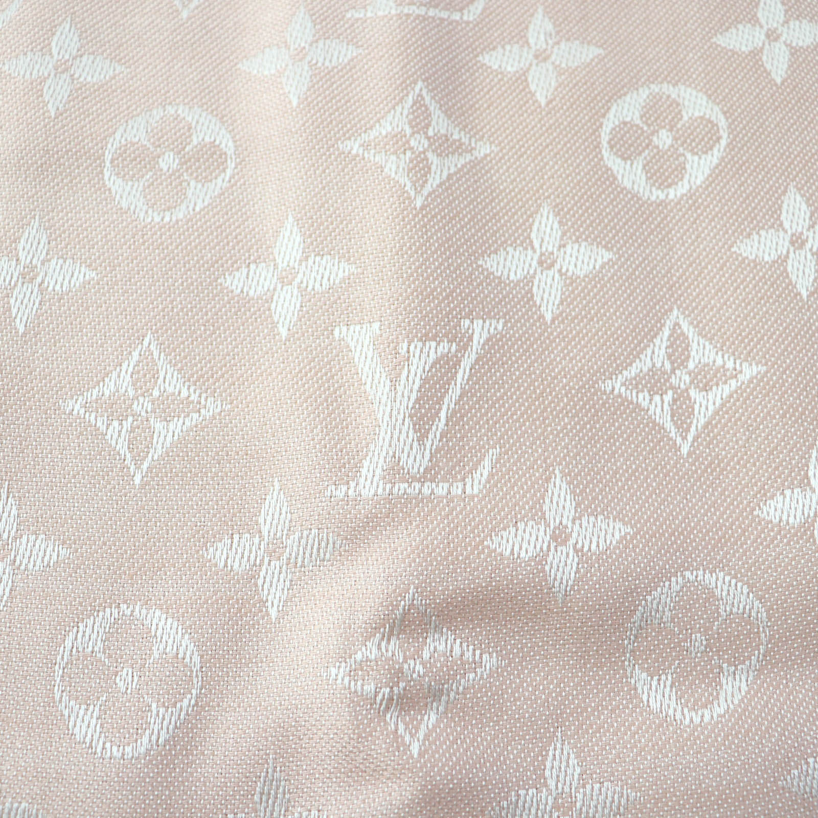 Louis Vuitton Monogram Silk Wool Shawl M72046