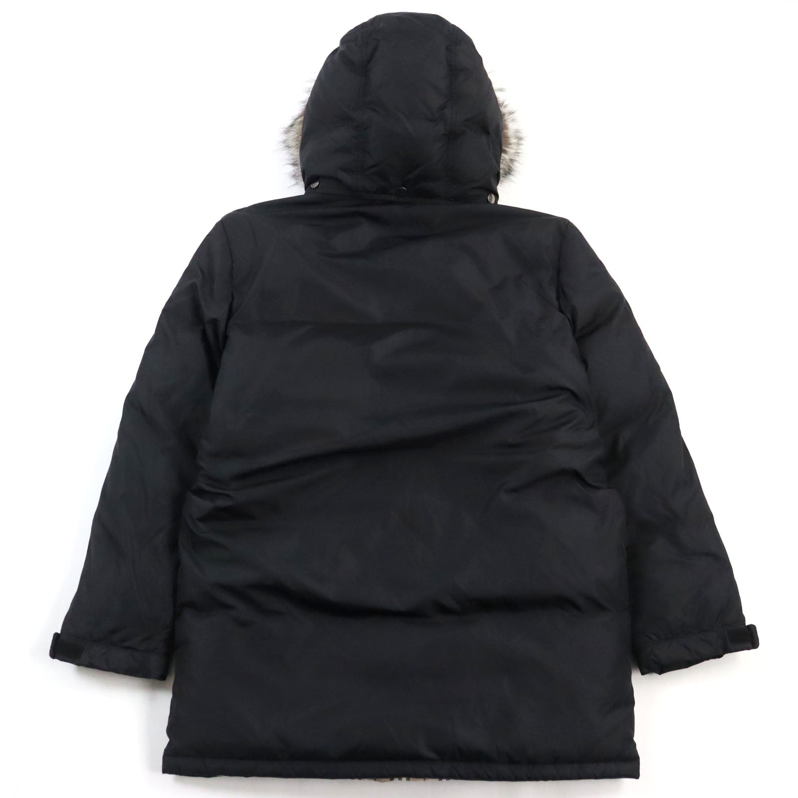 Burberry Nylon Down Jacket Black M