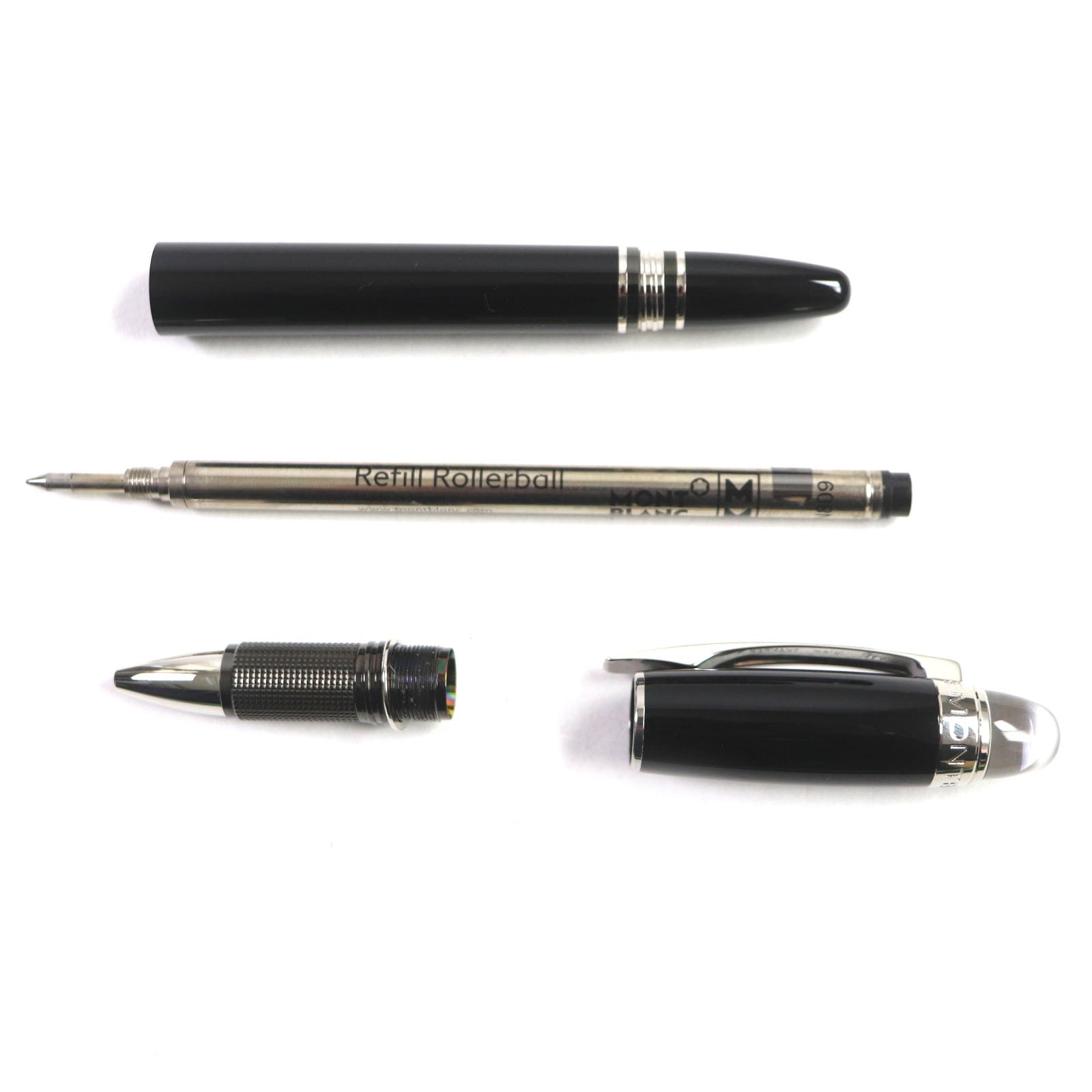 Montblanc Starwalker Ballpoint Pen Black Silver