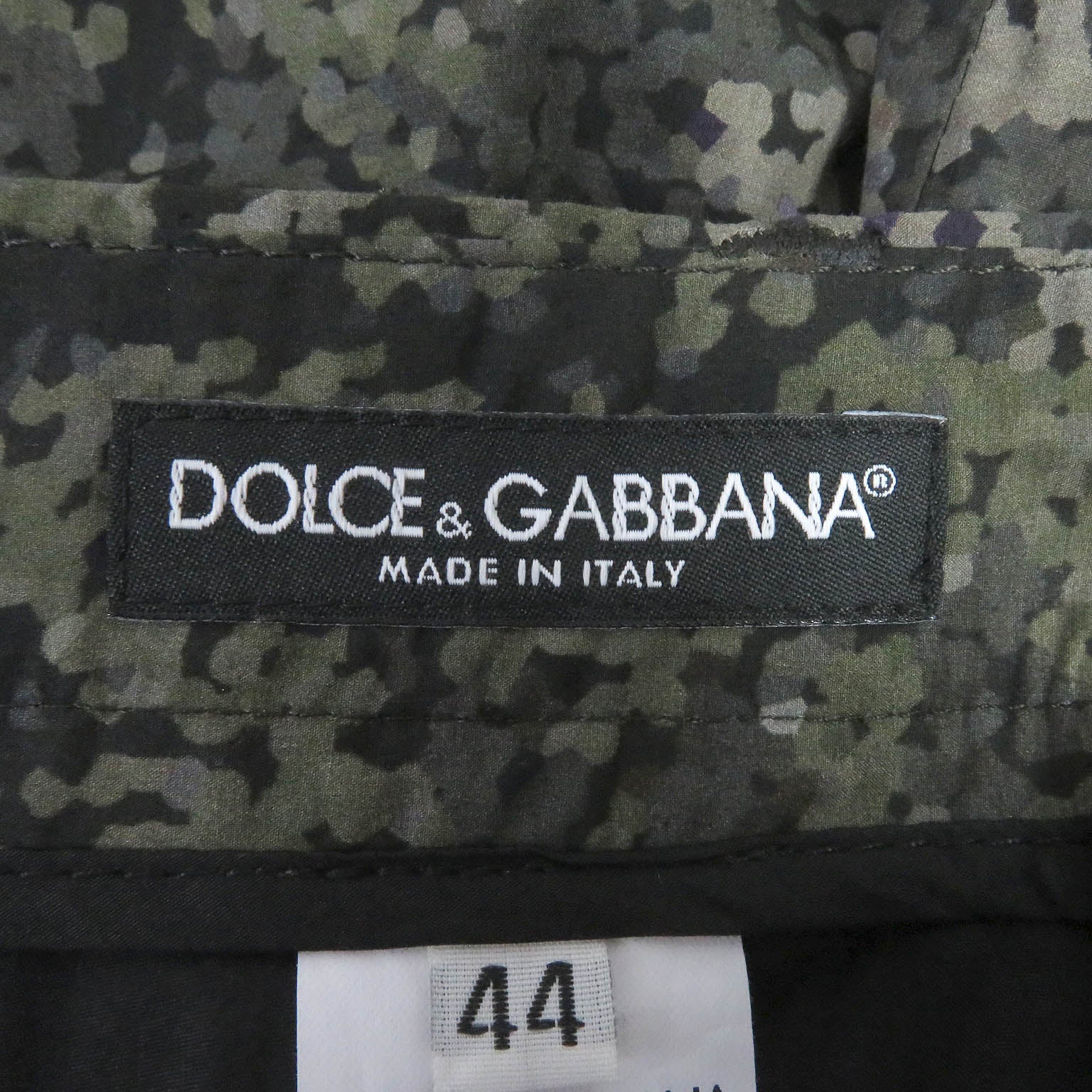 Dolce & Gabbana Cotton Slacks Khaki 44