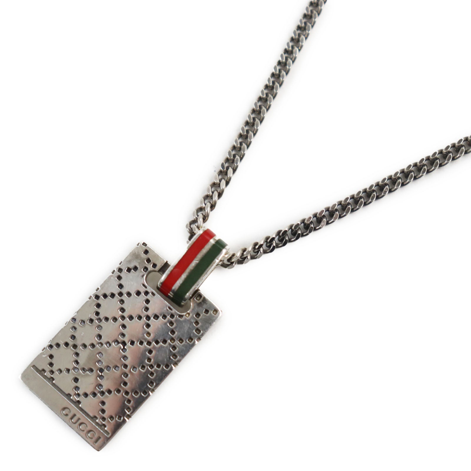 Gucci AG925 Diamante Chain Necklace