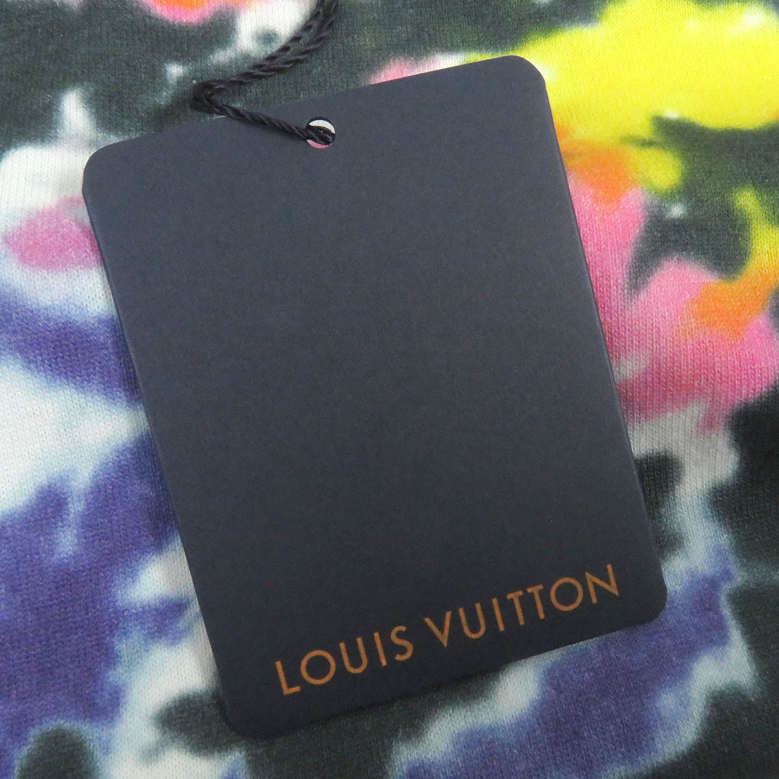 Louis Vuitton Rainbow Logo Tie-dye T-shirt