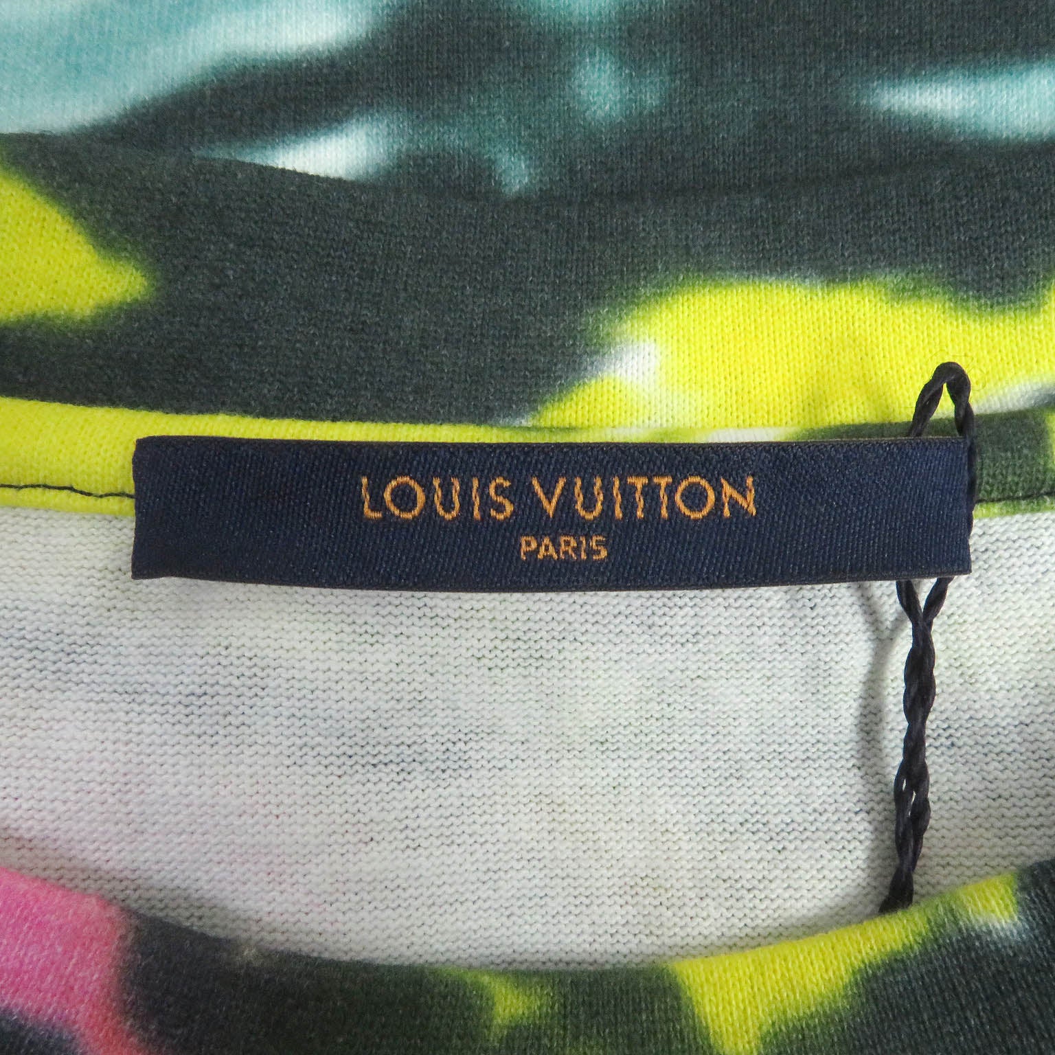 Louis Vuitton Rainbow Logo Tie-dye T-shirt