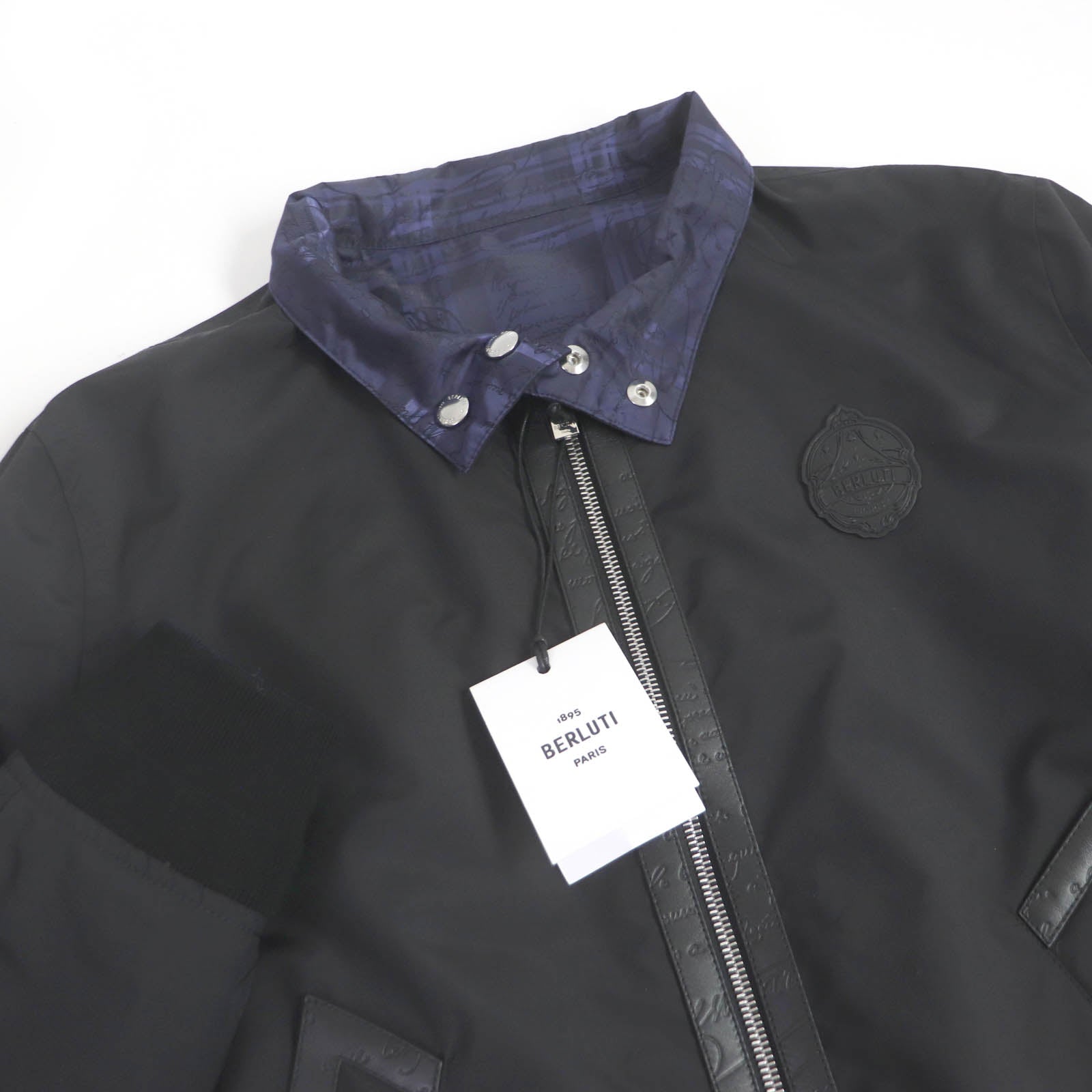 Berluti Wool Nylon Leather Reversible Blouson