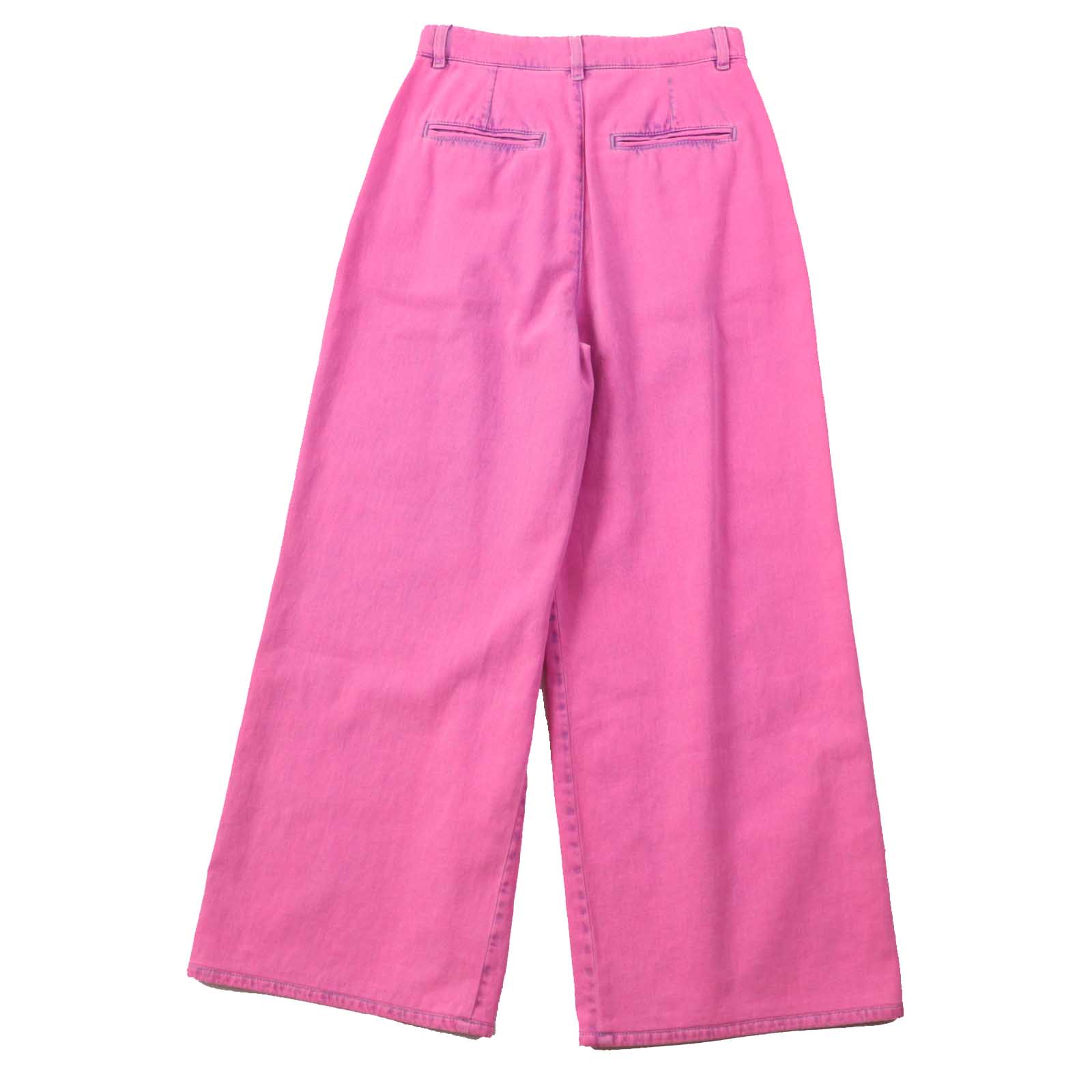 Chanel Wide Pants P70662 Pink 36 Women