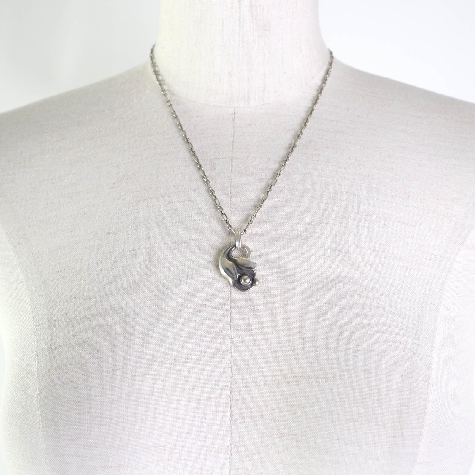 Georg Jensen 1999 SV925 Silver Necklace