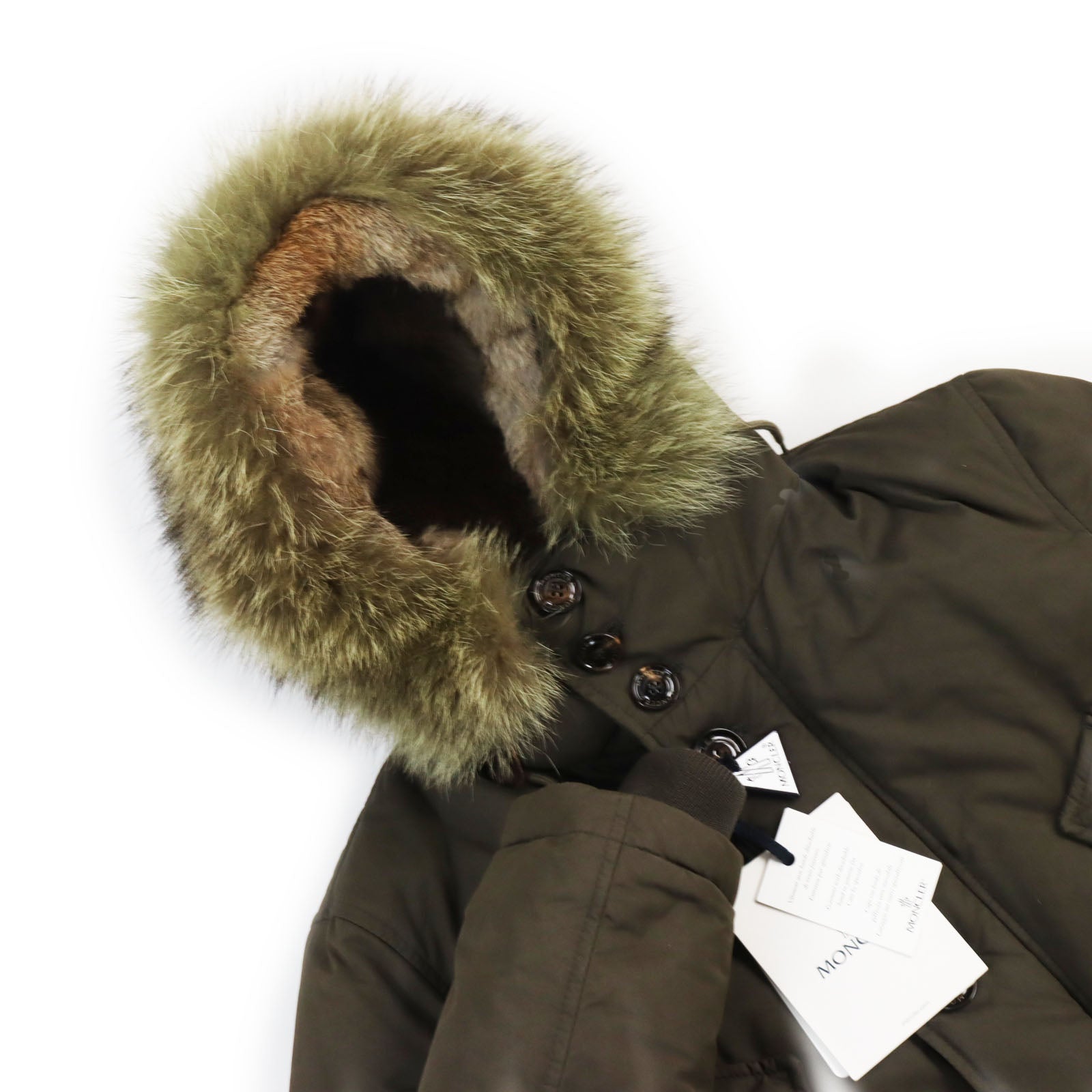 Moncler CHATEAUBRIANT Down Jacket Khaki